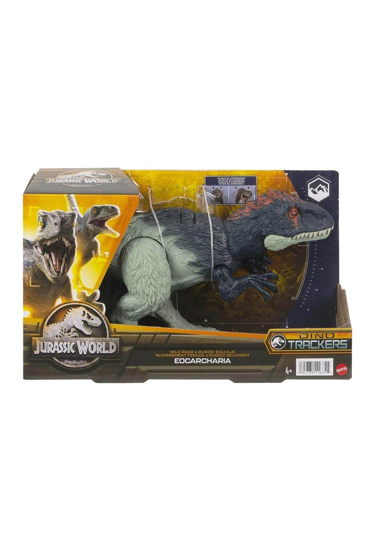 FABBA TOYS HLP14 Ju-ras-sic World Kükreyen Dinozor Figürleri-Mattel