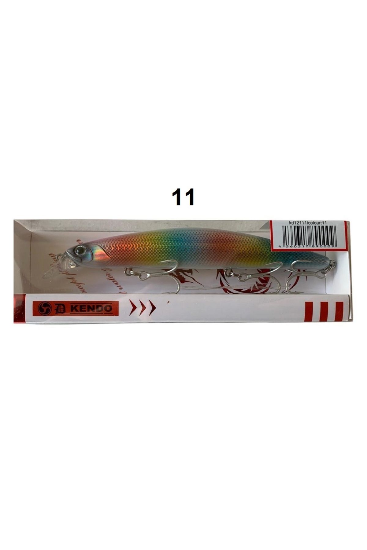 Kendo Seabass Minnow 125f 12.5cm 21gr Maket Balık Yem 11