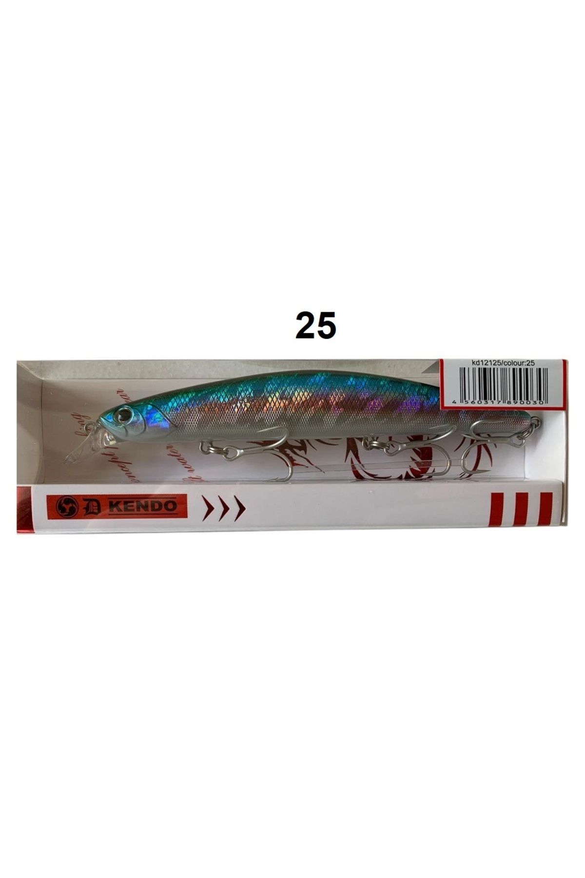 Kendo Seabass Minnow 125f 12.5cm 21gr Maket Balık Yem 25