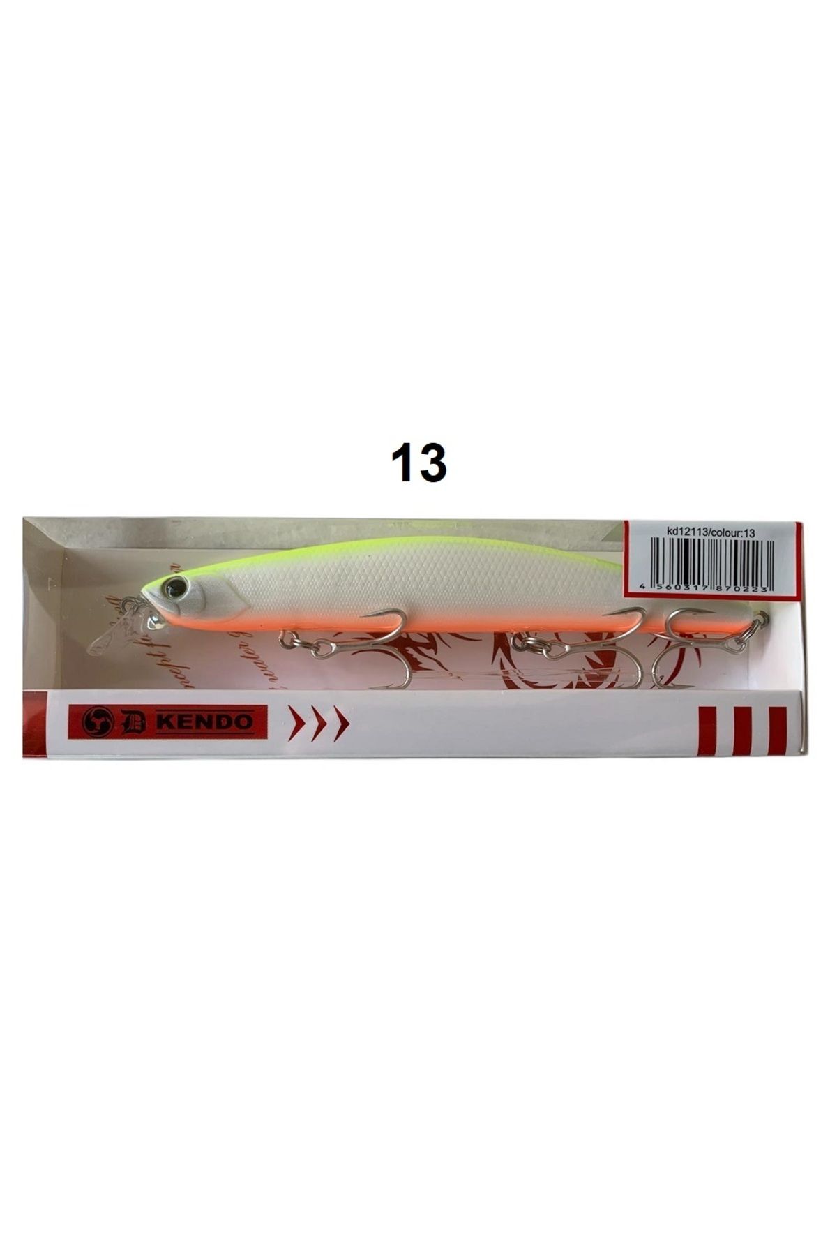 Kendo Seabass Minnow 125f 12.5cm 21gr Maket Balık Yem 13