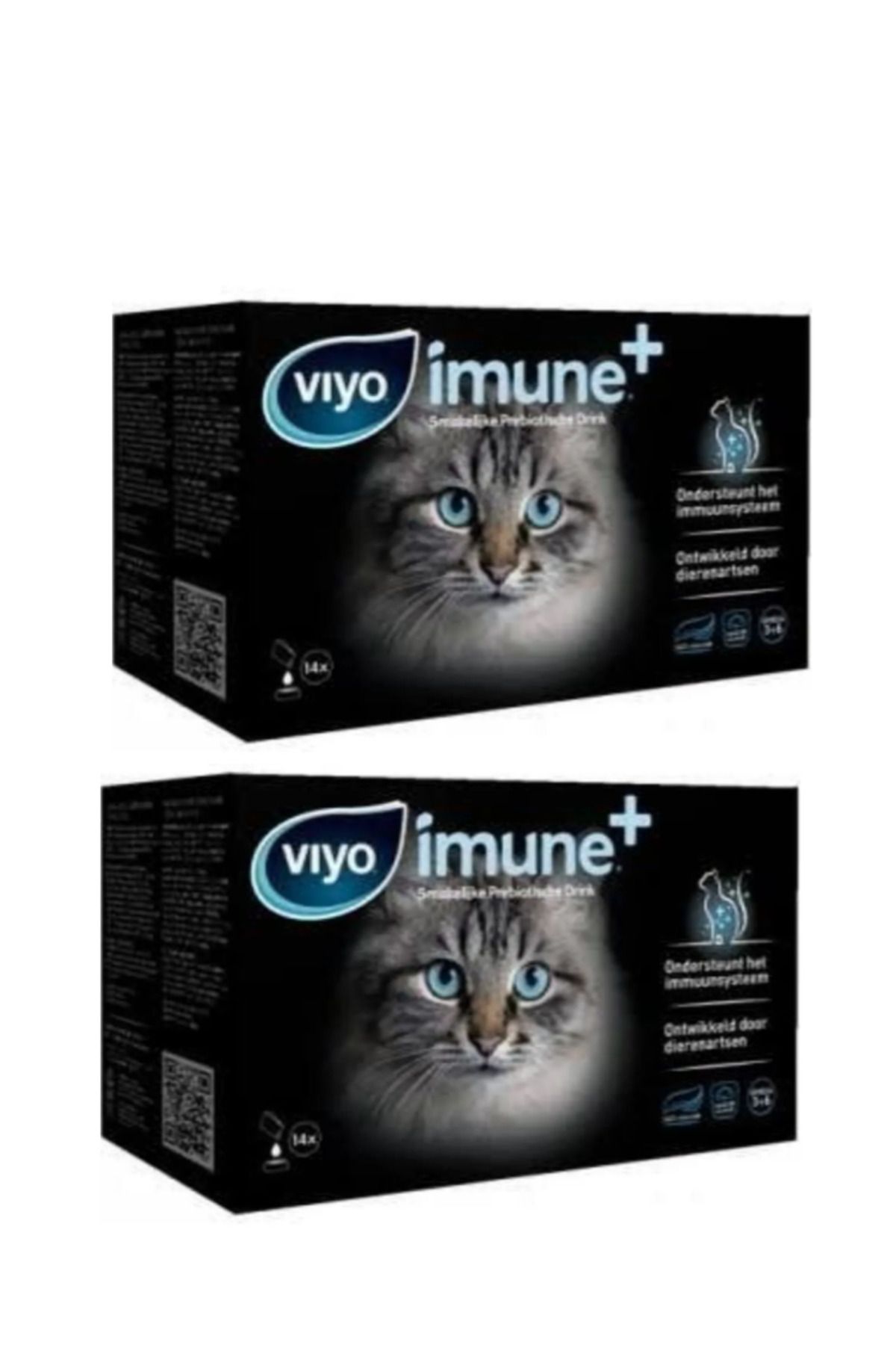 Viyo | Imune | Kedi | Prebiotik Ek Besini |2 x 14 x 30ml | 28 Adet | Imunecat |