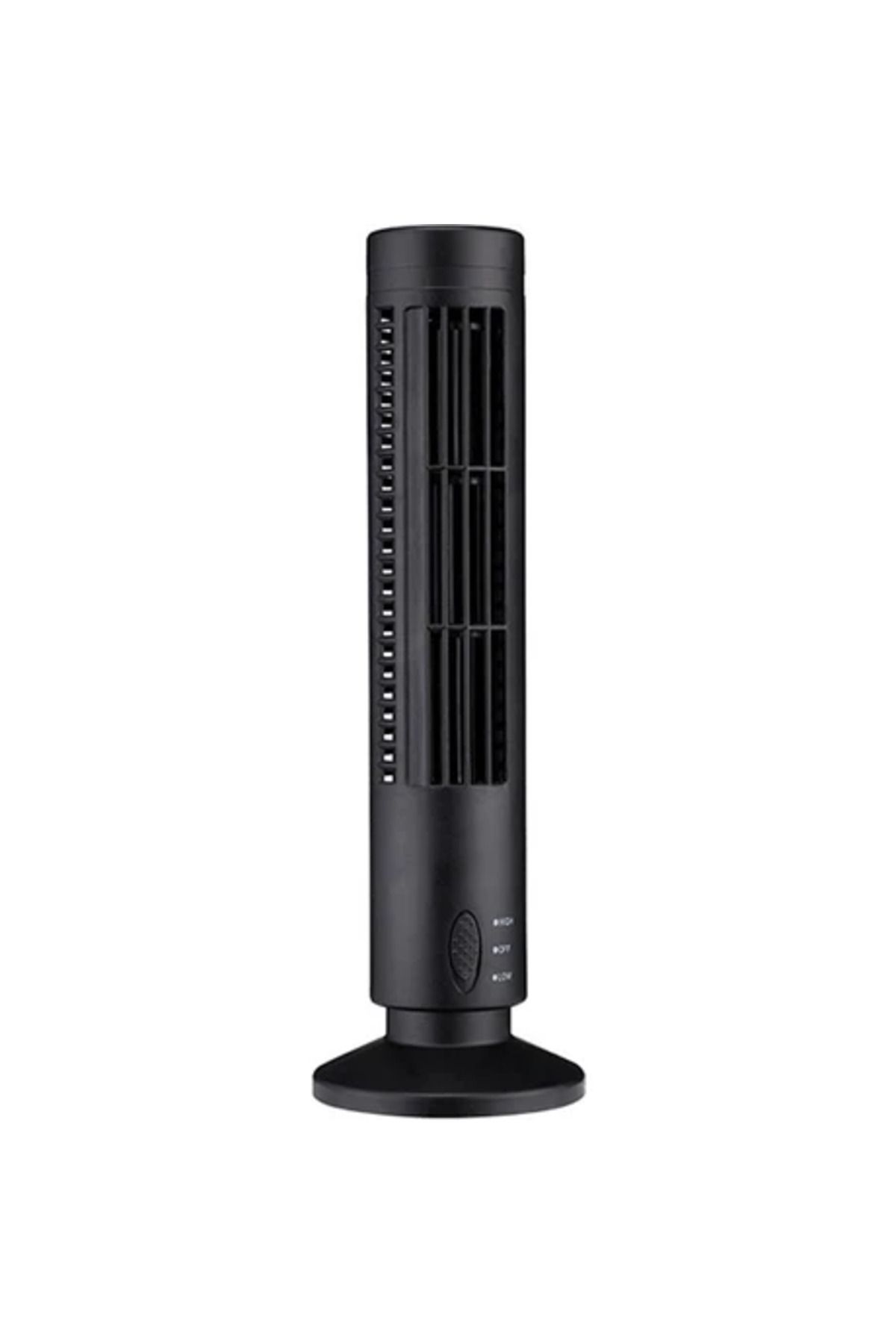 Obay YKD Store Kule Tipi USB Elektrik Fan Yapraksız Klima Fanı (Siyah)