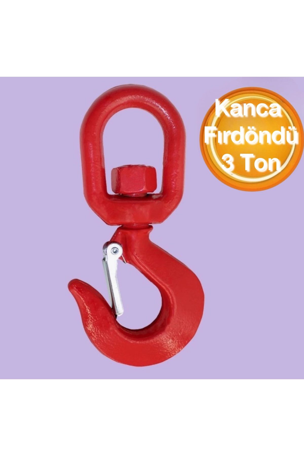 Kanca Fırdönülü Yük Taşıma Kanca 3 Ton