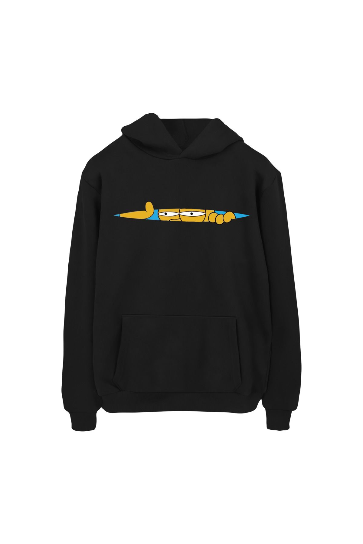 MODA Simpson Baskılı Şardonlu Hoodie