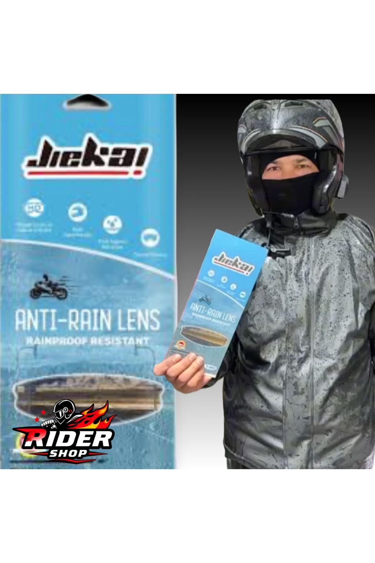 JİEKAİ MOTOR KASK YAĞMUR KAYDIRICI ANTI RAIN LENS