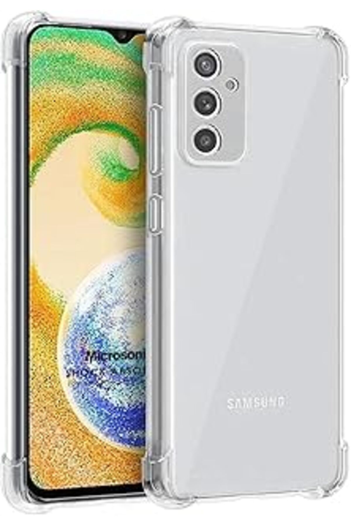 feifei Galaxy A04S Için Kılıf Shock Absorbing Şeffaf [Galaxy A04S Ile Uyumlu Kılıf - Şe