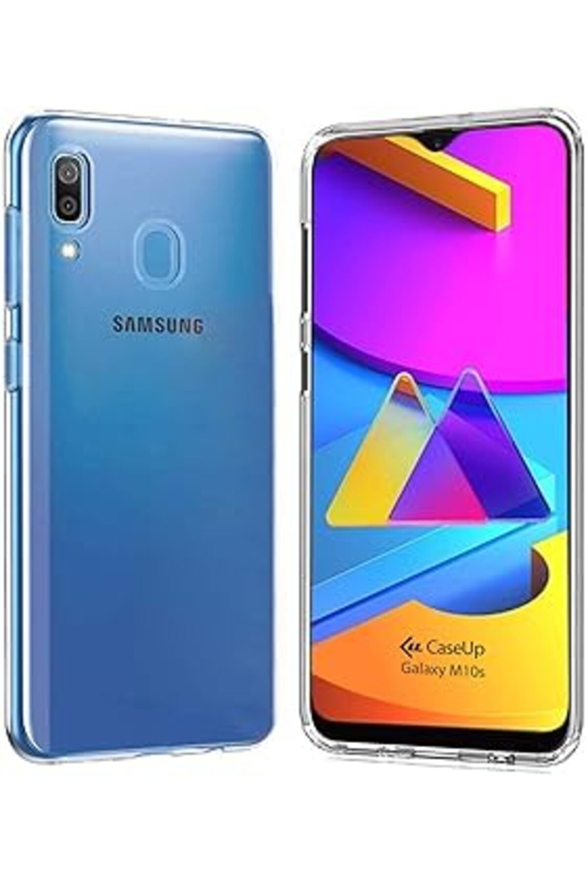 EDALKILIÇ Caseup Galaxy M10S, Caseup İNce Şeffaf Silikon Uyumlu Kılıf