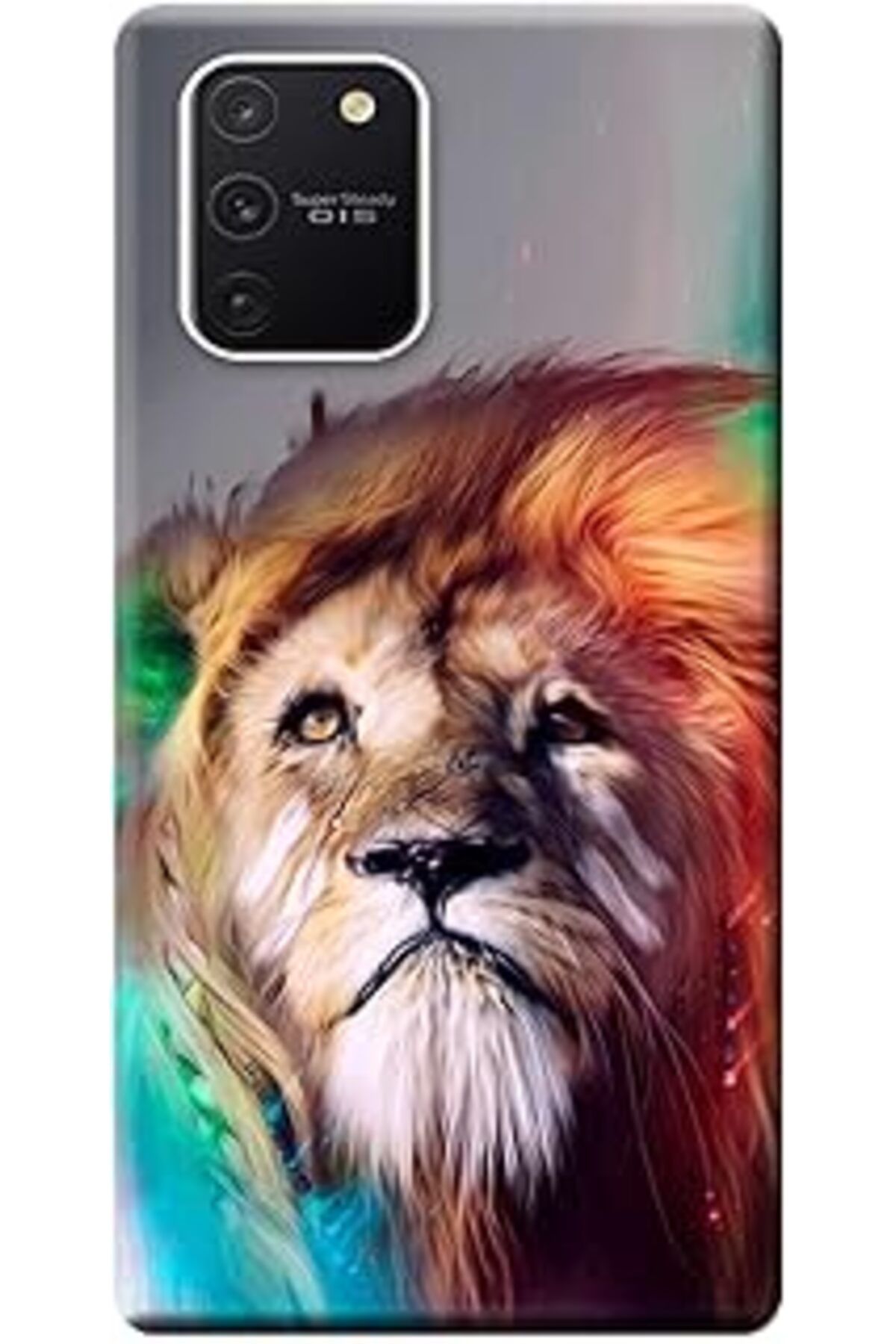 MAGNESİA Galaxy S10 Lite Kılıf Sm-G770F Baskılı Silikon Aslan Kral Stk:138