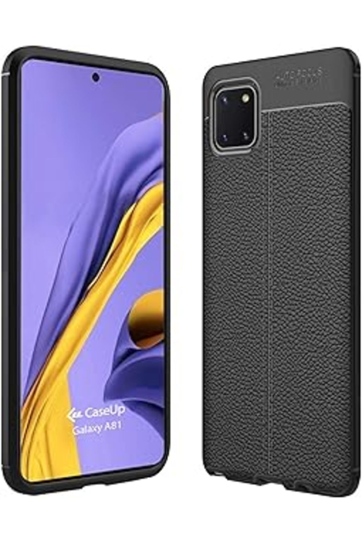 nerede bulurum Caseup Galaxy A81 Uyumlu Kılıf, Caseup Niss Silikon Siyah