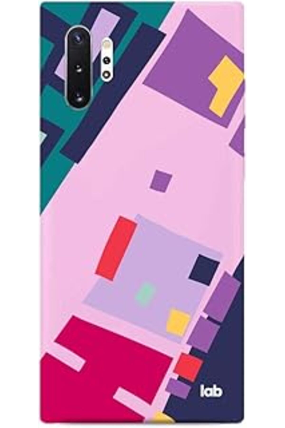 ALKAP Caseslab Note 10 Pembe Silikon Telefon Kılıfı - Urban Planning Ii