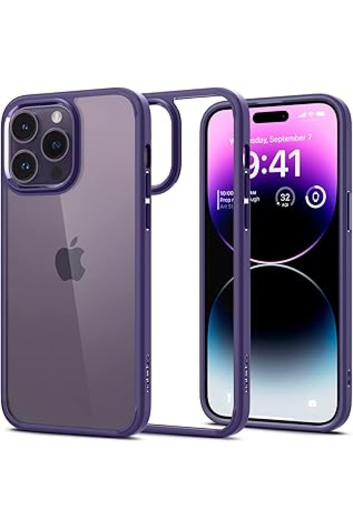 EDALKILIÇ Spigen Iphone 14 Pro Kılıf Ultra Hybrid Deep Purple - Acs05577