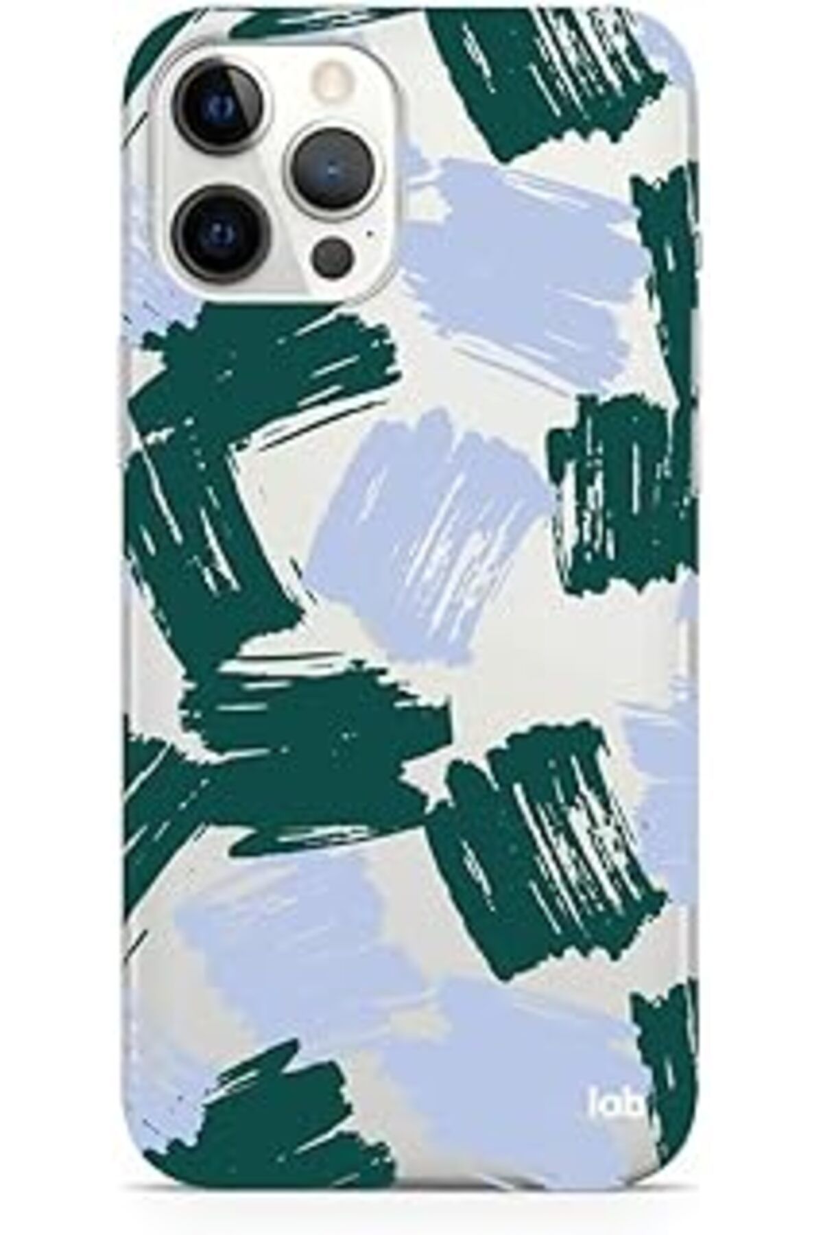 ALKAP Caseslab Iphone 12 Pro Max Şeffaf Telefon Kılıfı - Hed Blue Green