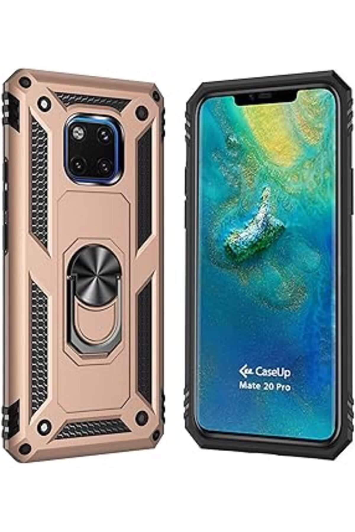 feifei Caseup 17782 Huawei Mate 20 Pro Magnetic Ring Kılıf,