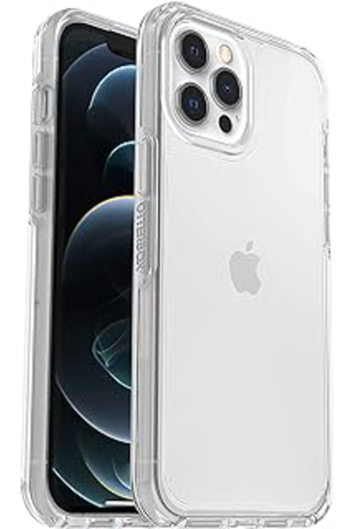 EDALKILIÇ Otterbox Iphone 12 Pro Max Simetri Şeffaf Kılıf, Darbeye Dayanıklı, Düşmeye Dayanıklı, Koruyucu İNc