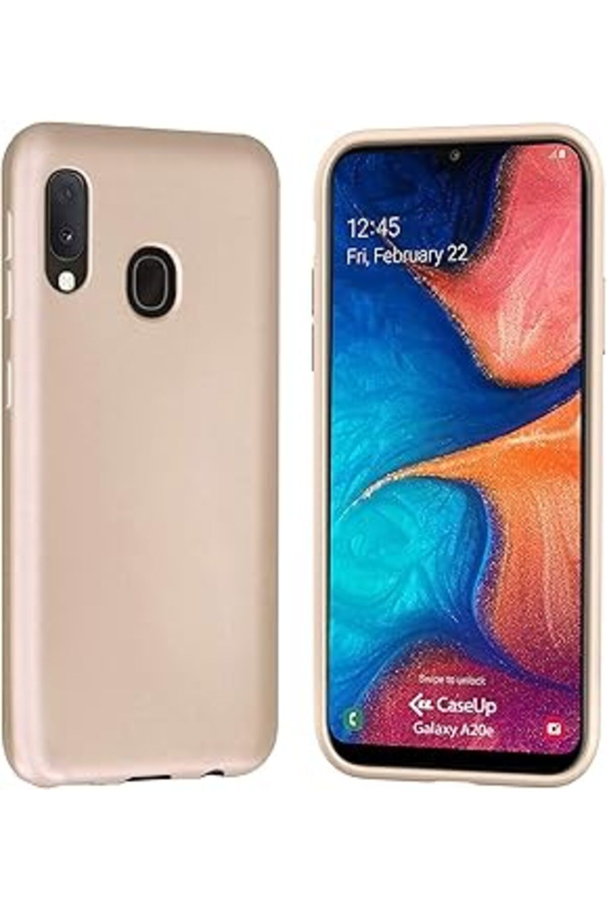 ALKAP Caseup Galaxy A20E Uyumlu Kılıf, Caseup Matte Surface