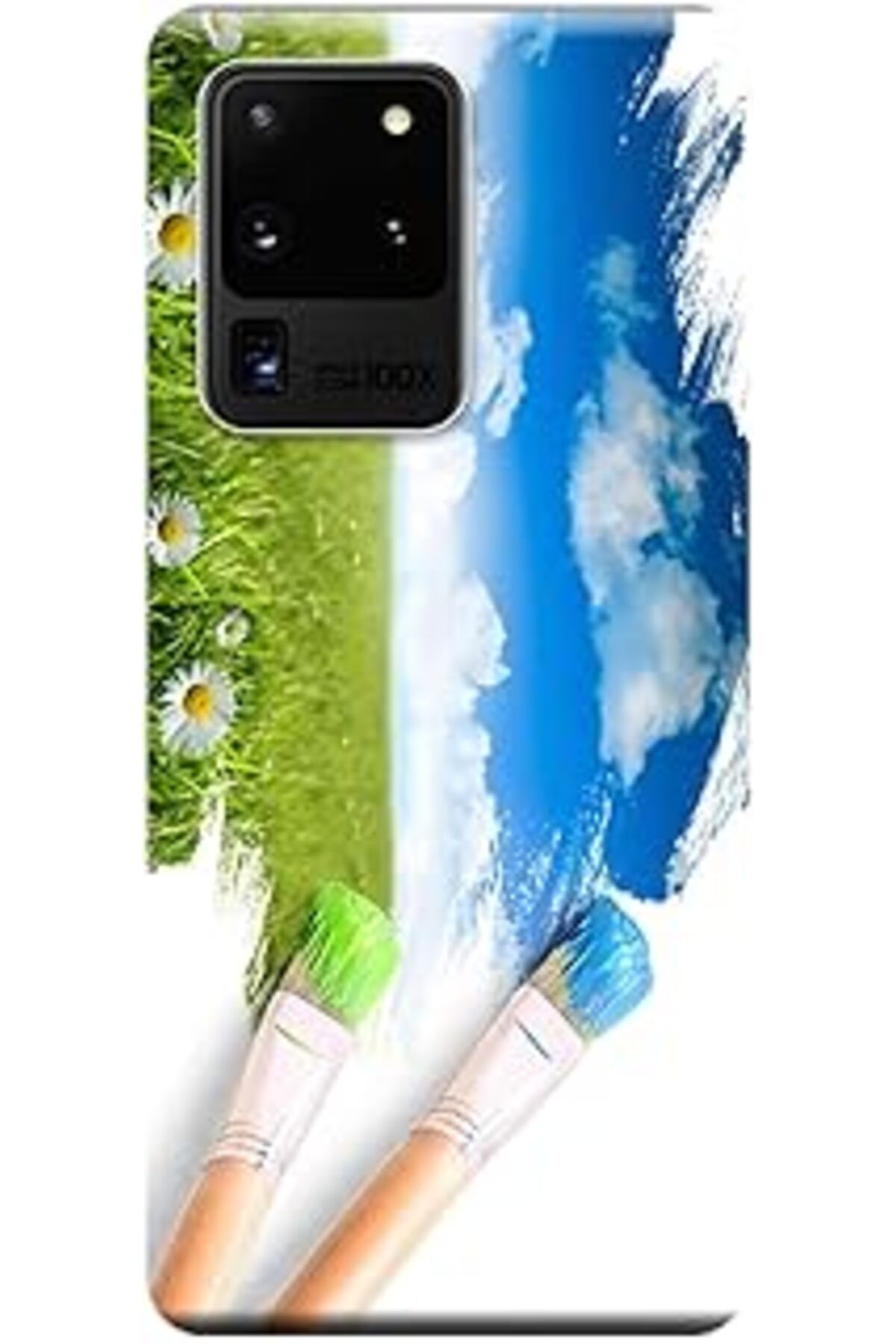 NZM TİCARET Galaxy S20 Ultra Kılıf (Sm-G988B) Baskılı Silikon Manzara Stk:261