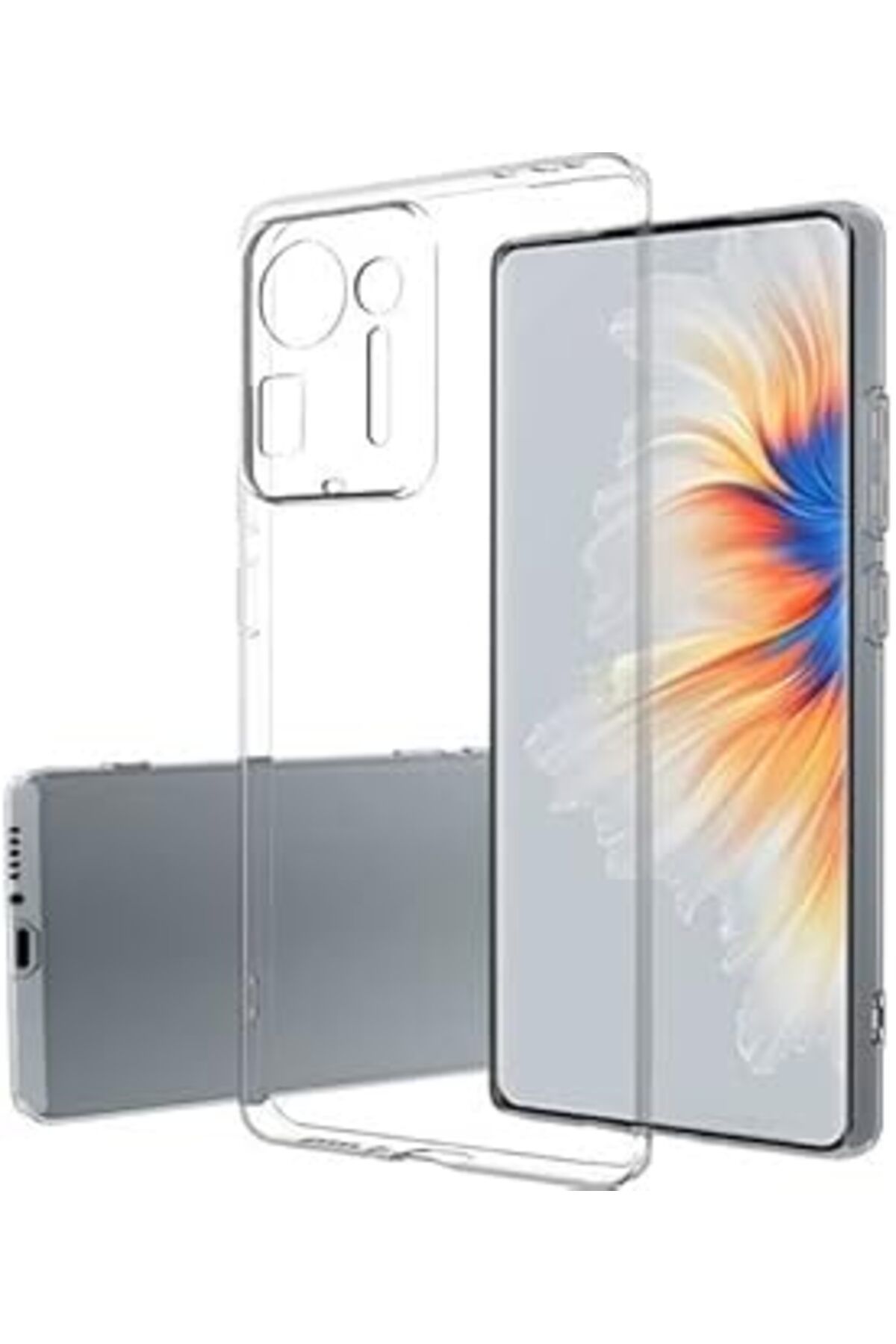 MAGNESİA Ehr. Mi Mix 4 Kılıf Ultra Lüx 0.5Mm Şeffaf Silikon Kılıf