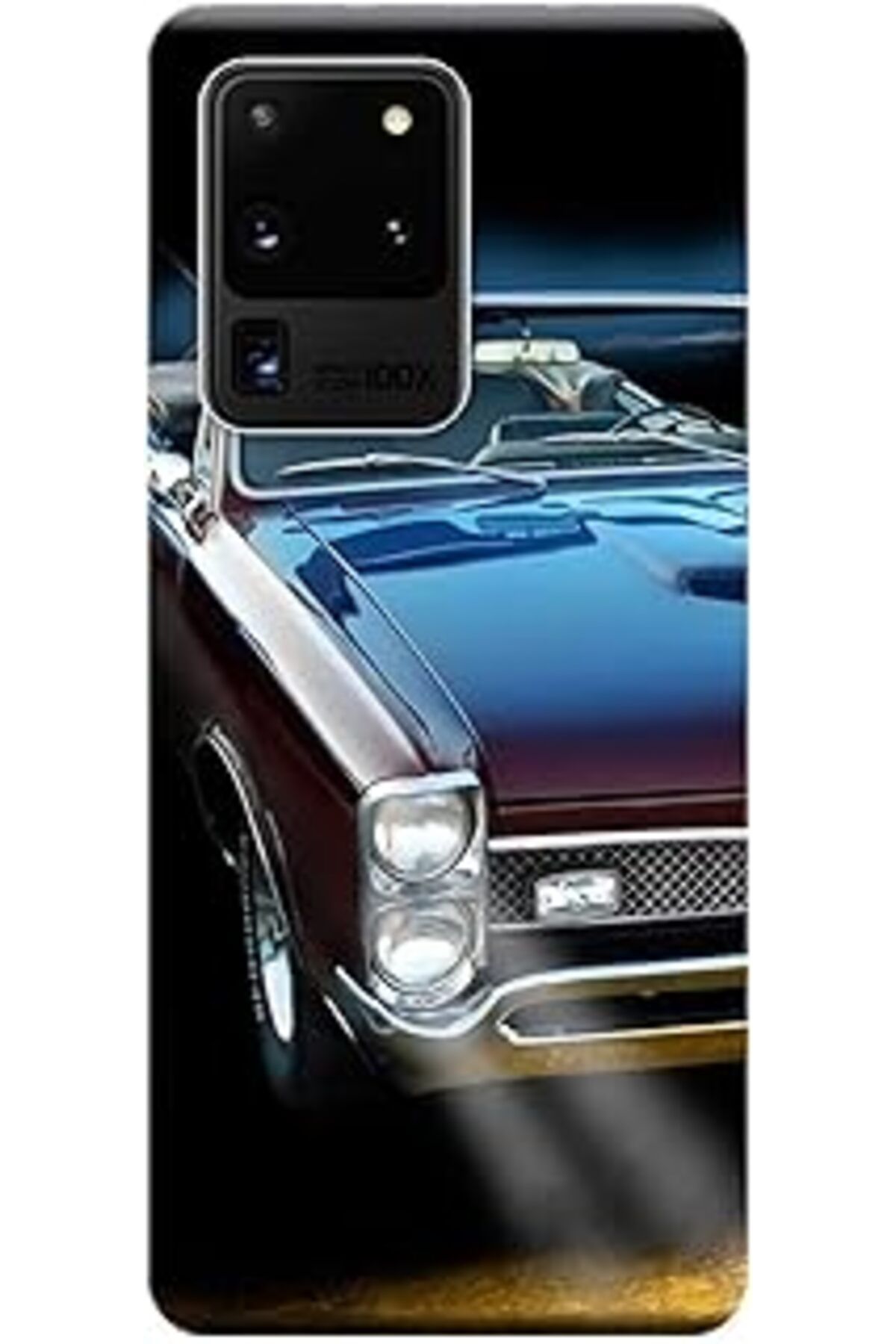 NZM TİCARET Galaxy S20 Ultra Kılıf (Sm-G988B) Baskılı Silikon Pontiac Gto Stk:296