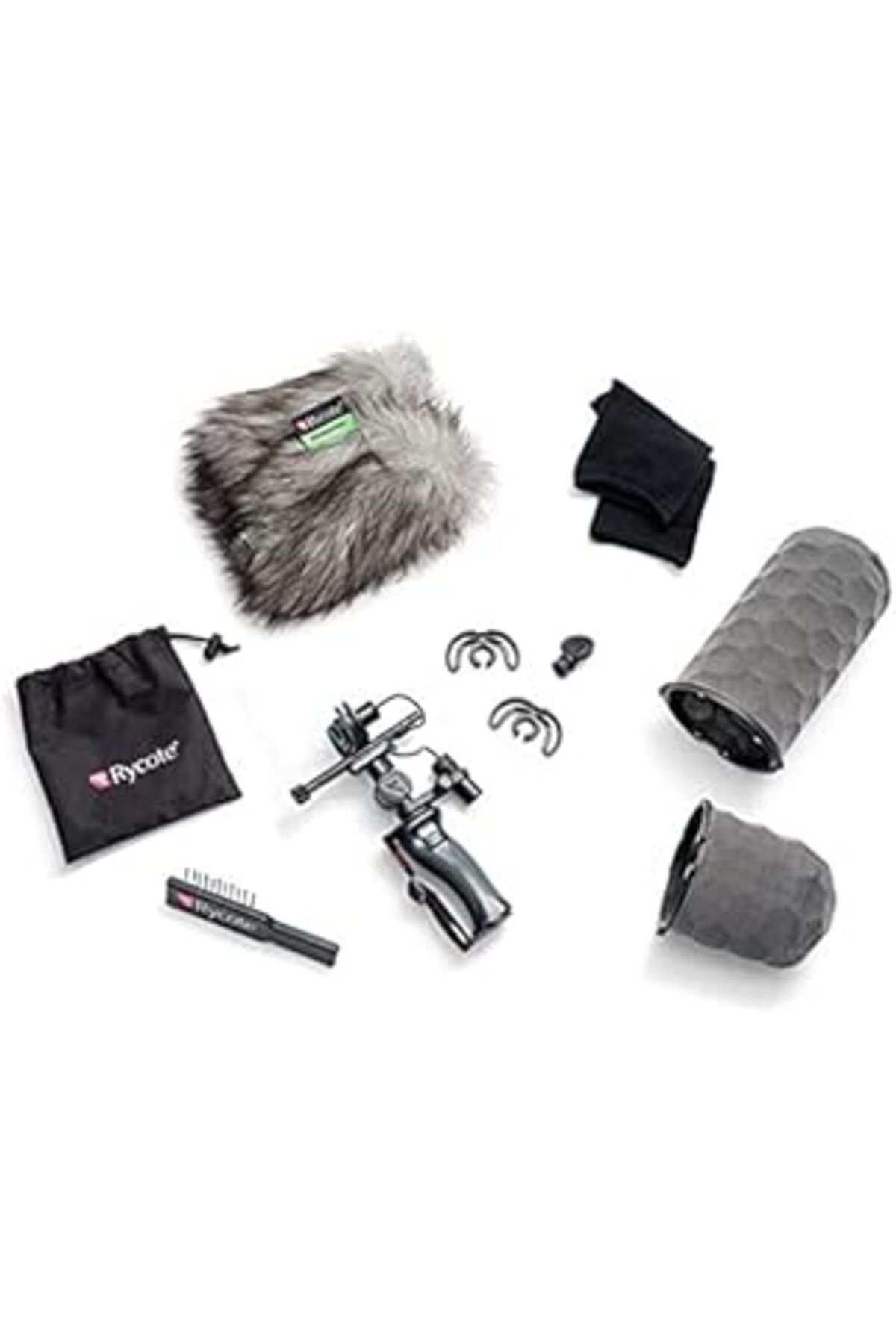 NZM TİCARET Rycote 086301 4.8 Uzunluğa Kadar Mikrofonlar İÇin Rycote Nano Shield Rüzgar Koruyucu Kit Ns1-Ba