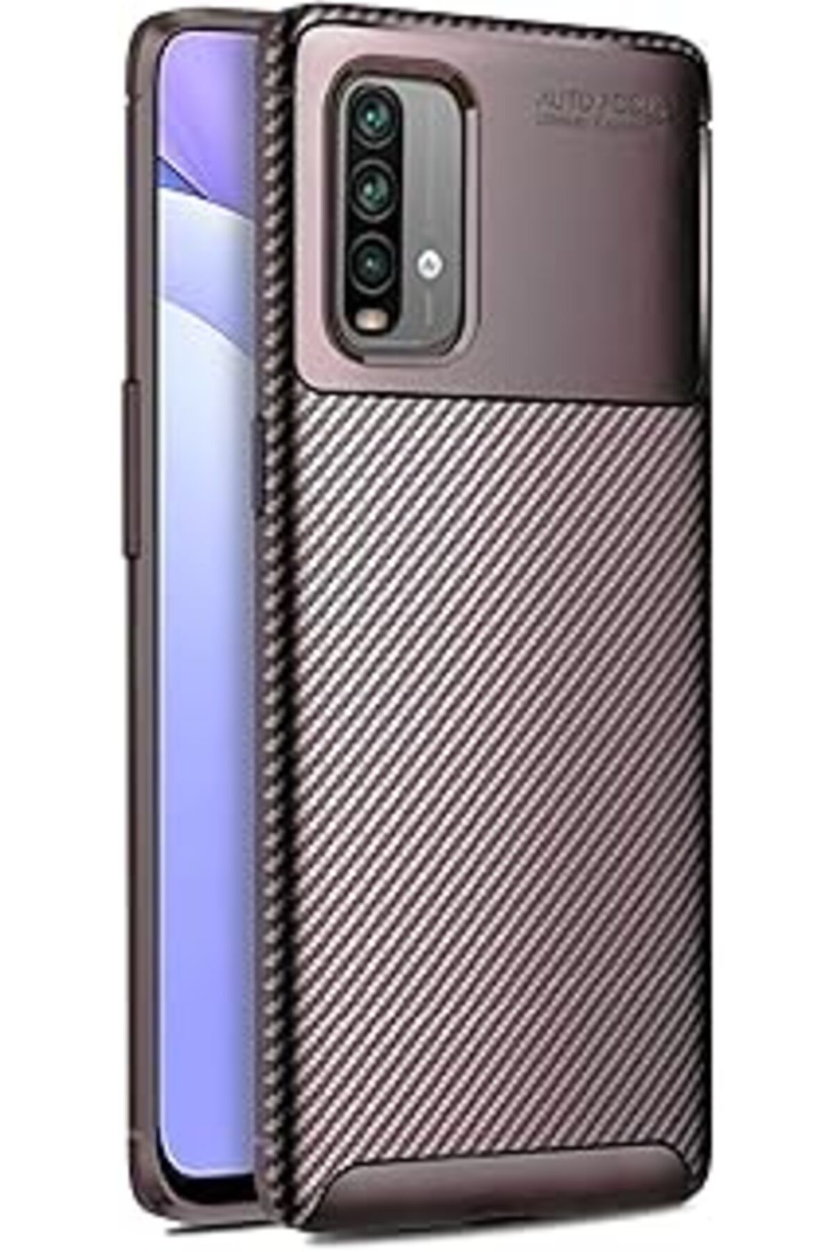 ebadi Redmi Note 9 4G Için Kılıf Legion Series Kahverengi [Redmi Note 9 4G Ile Uyumlu K