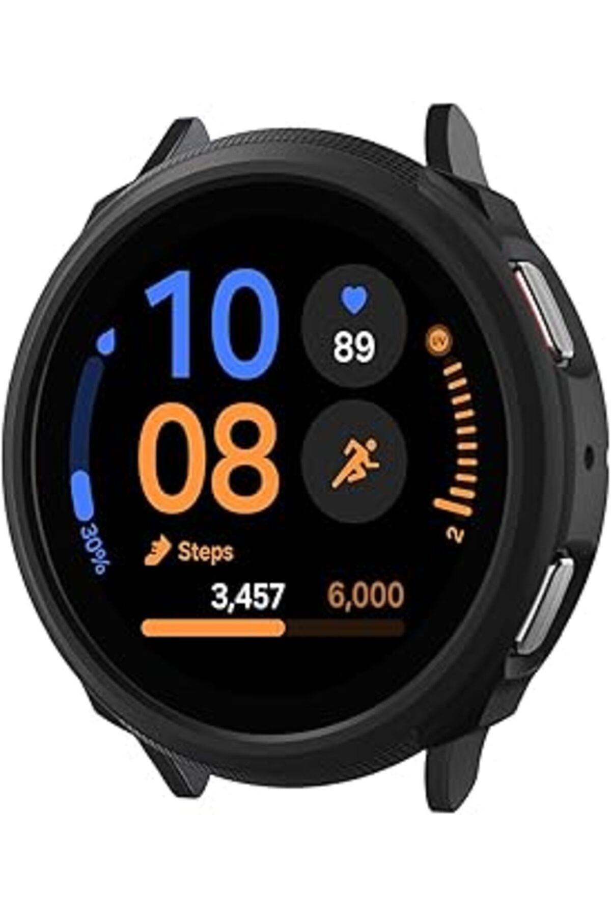 feifei Spigen Galaxy Watch 4 (40Mm) Kılıf Liquid Air Matte Black - Acs03139