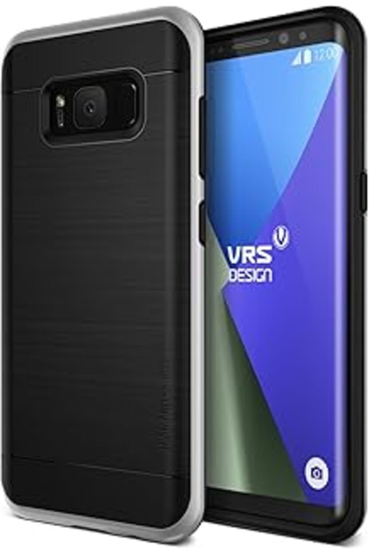 EDALKILIÇ Vrs Design Vrsg8P Galaxy S8 Plus High Pro Shield Kılıf, Gümüş