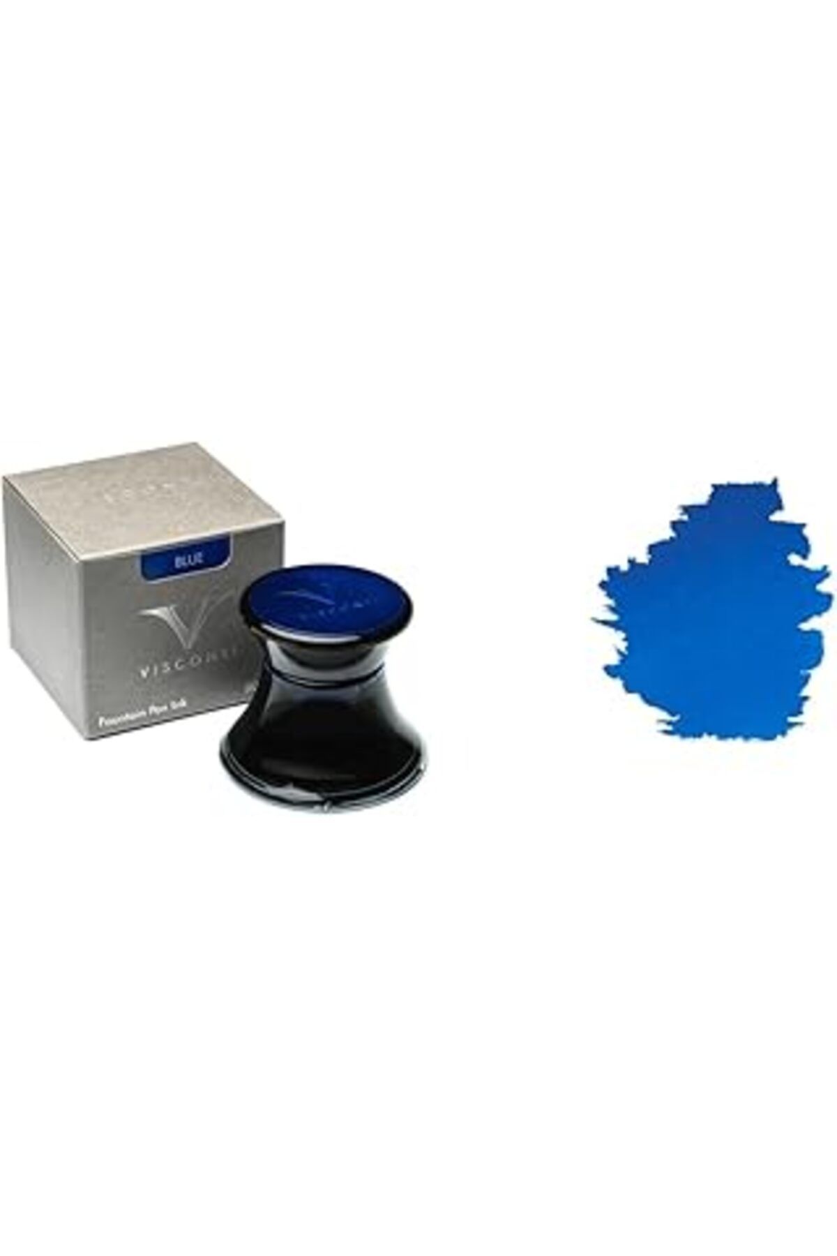 NZM TİCARET Luchiano Visconti Inkwell Blue 50Ml Ink202201 Hokka Yedek Mürekkep Mavi