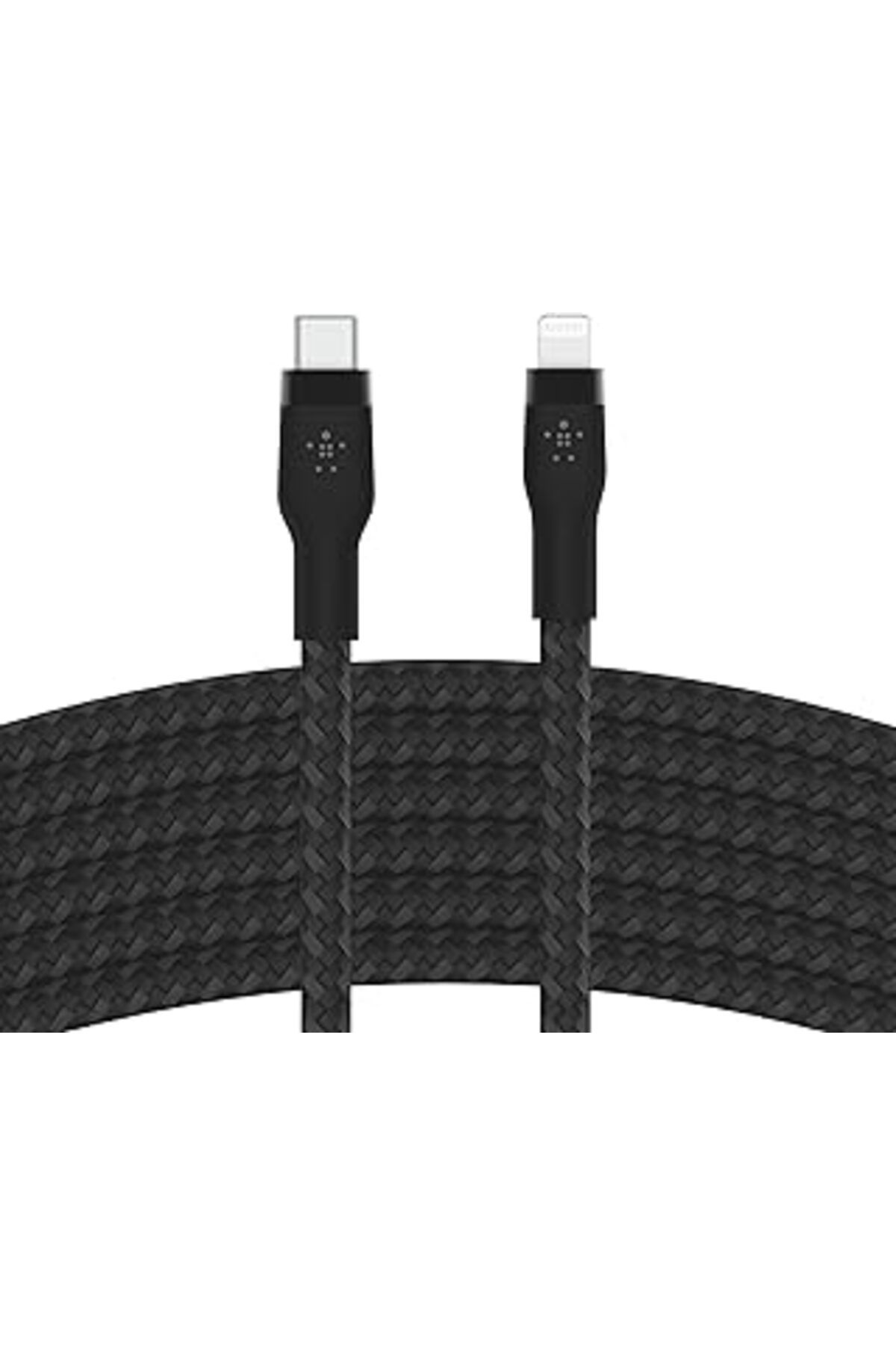 NZM TİCARET Boostcharge Pro Flex Örgülü Usb Tip C - Lightning Kablosu (3M/10Ft), Mfi Sertifikalı 20W Hız