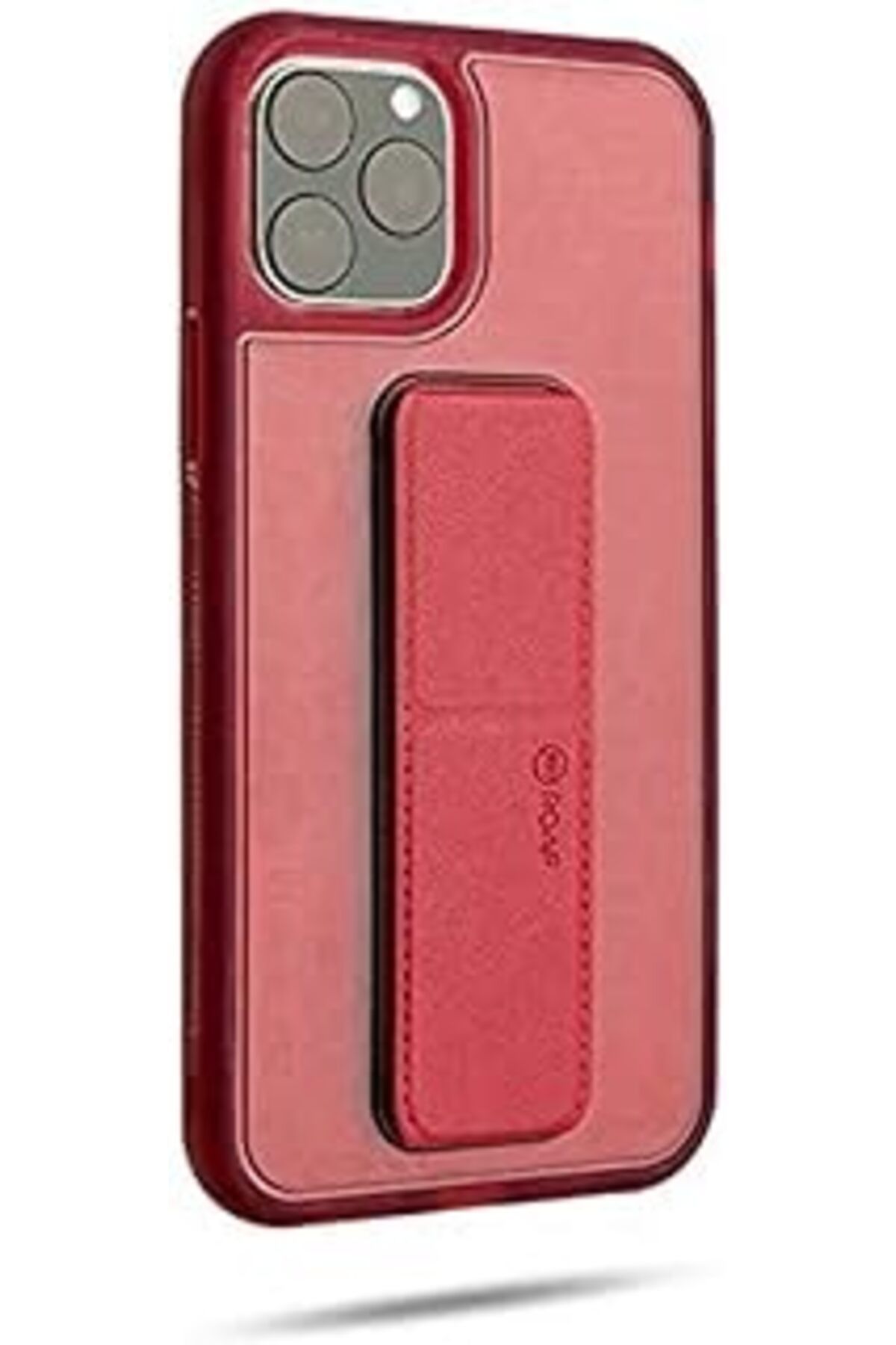 NZM TİCARET Roar 10791 Iphone 11 Pro Ile Uyumlu Kılıf, Aura Kick-Stand Back Cover, Kırmızı