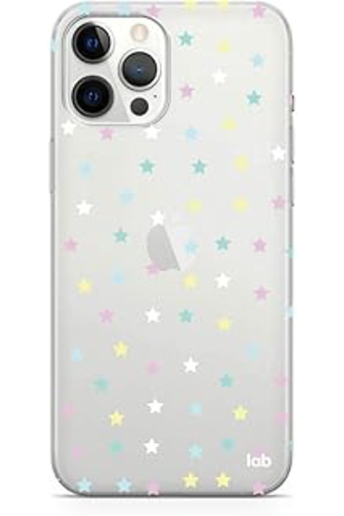 nerede bulurum Caseslab Iphone 12 Pro Max Şeffaf Telefon Kılıfı - Little Stars, Clear