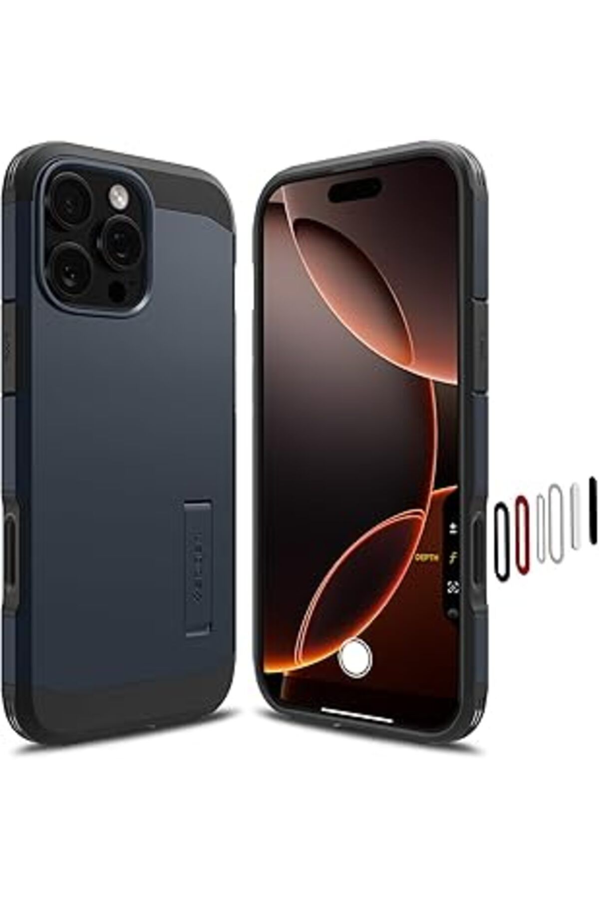 feifei Spigen Iphone 16 Pro Max Kılıf Tough Armor Ai T (Kamera Buton Korumalı) Magfit Magsafe Özellikli Me