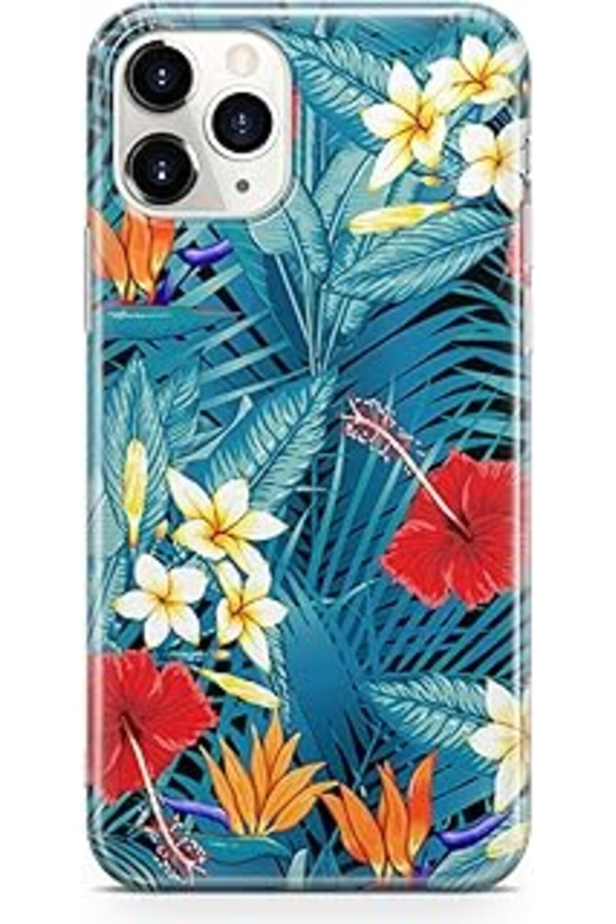 NZM TİCARET Melefoni Iphone 11 Pro Max Kılıf Flower Serisi Aubree