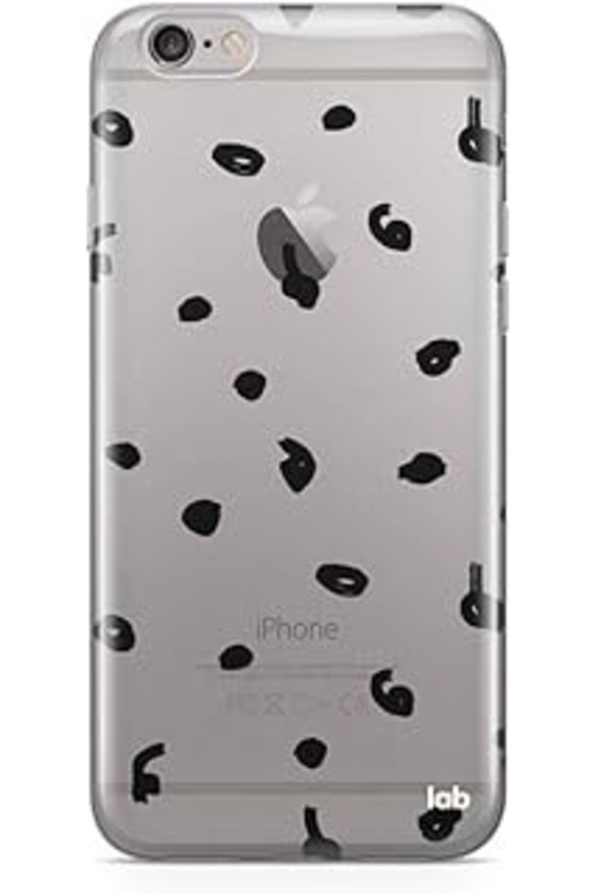 NZM TİCARET Caseslab Iphone 6/6S Şeffaf Telefon Kılıfı - Marker Dots