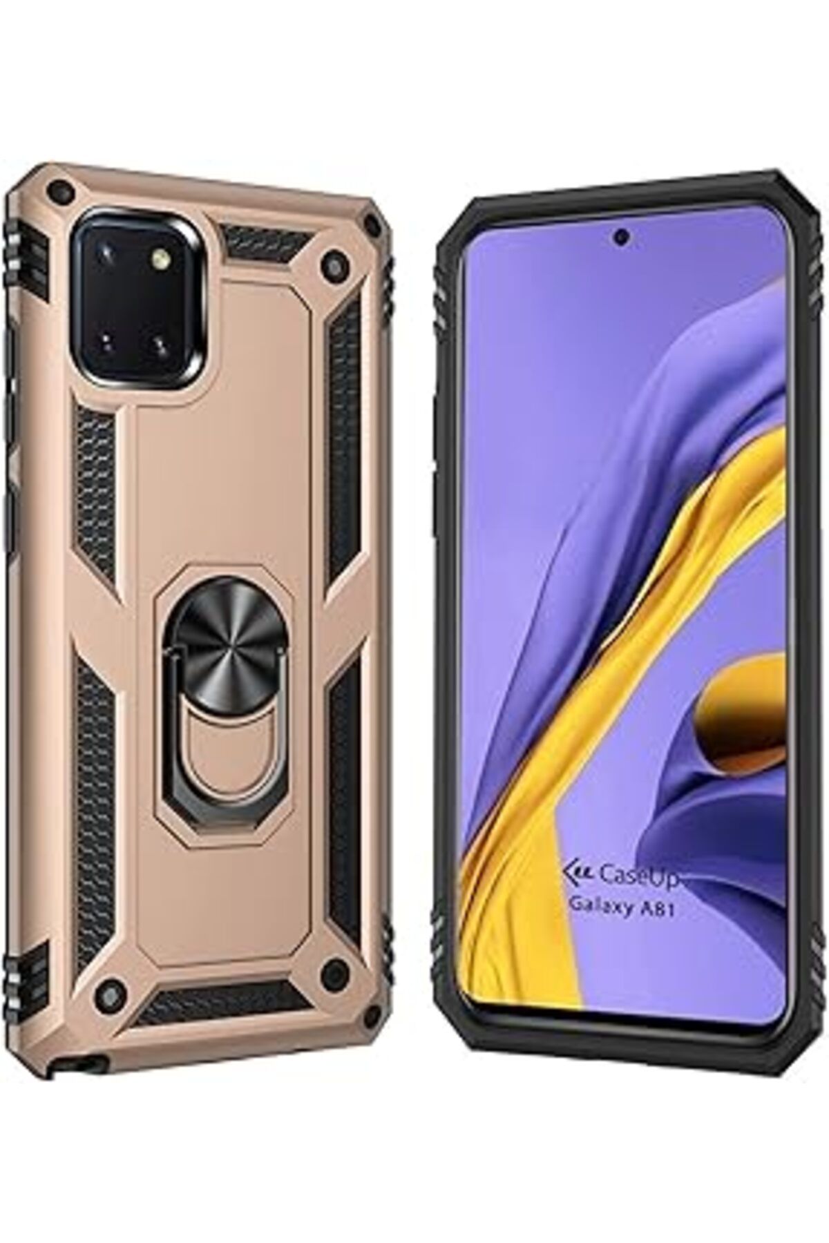 ebadi Caseup Galaxy A81, Caseup Magnc Ring Uyumlu Kılıf