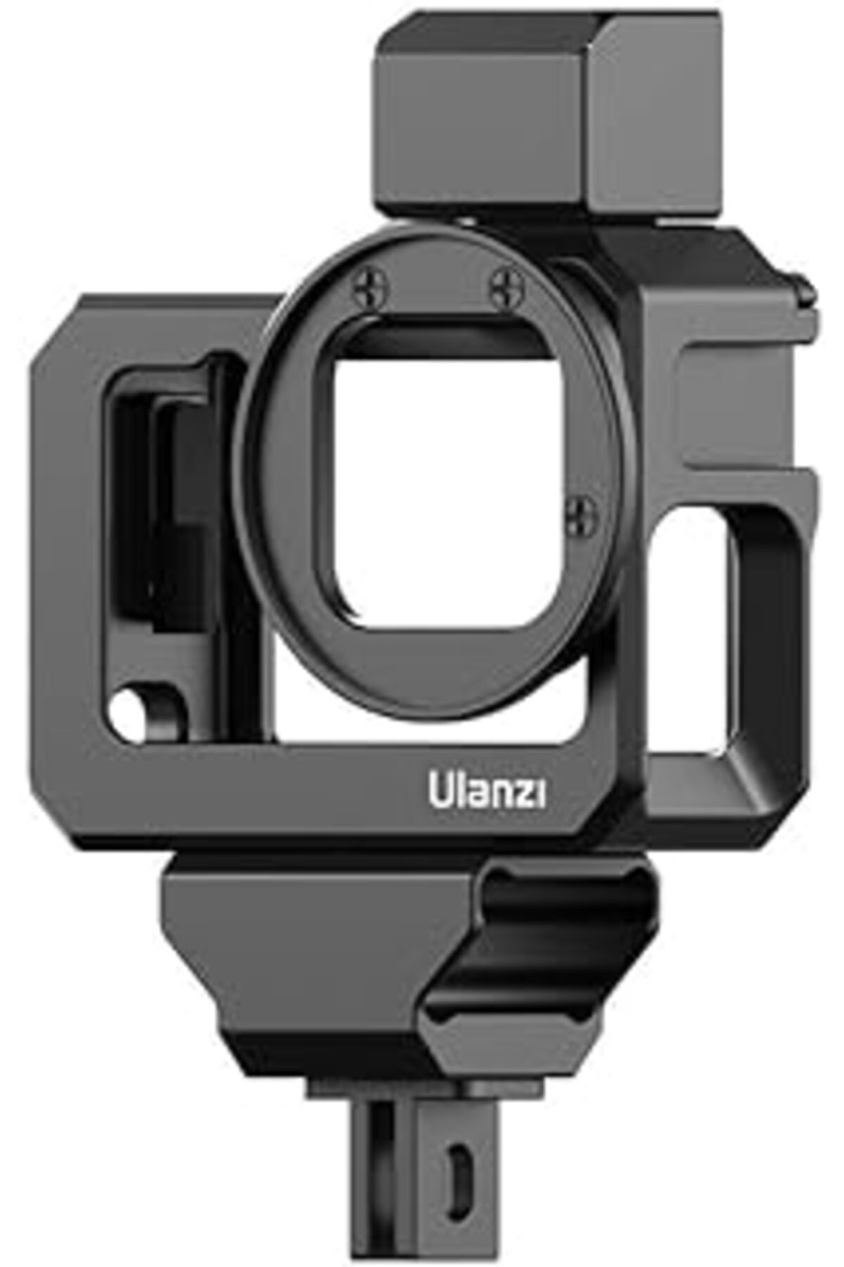 NZM TİCARET System5 G9-5 Gopro Hero 9 Vlog Case Metal Çerçeve, Siyah