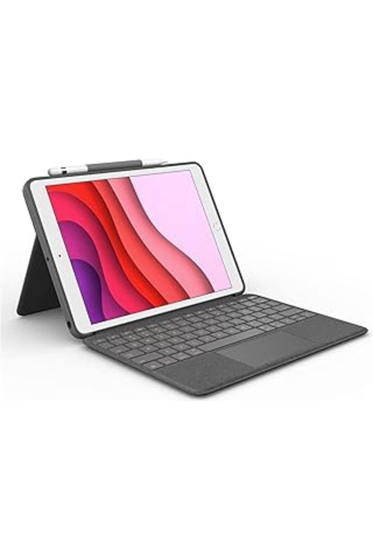 NZM TİCARET Combo Touch Kyeli Ipad Kılıfı, Ayrılabilir, Trackpad Ve Smart Contor Özellikli, Arka