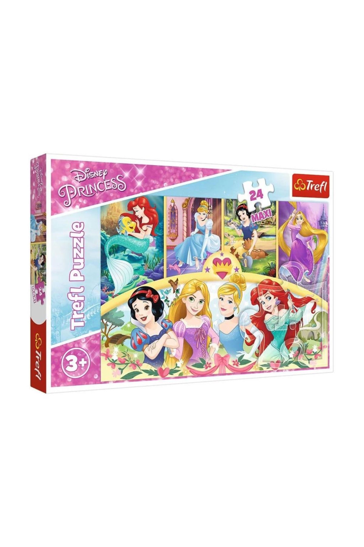 DEPOT PUZZLE-14294 Princess 24 Parça Maxi Çocuk Puzzle