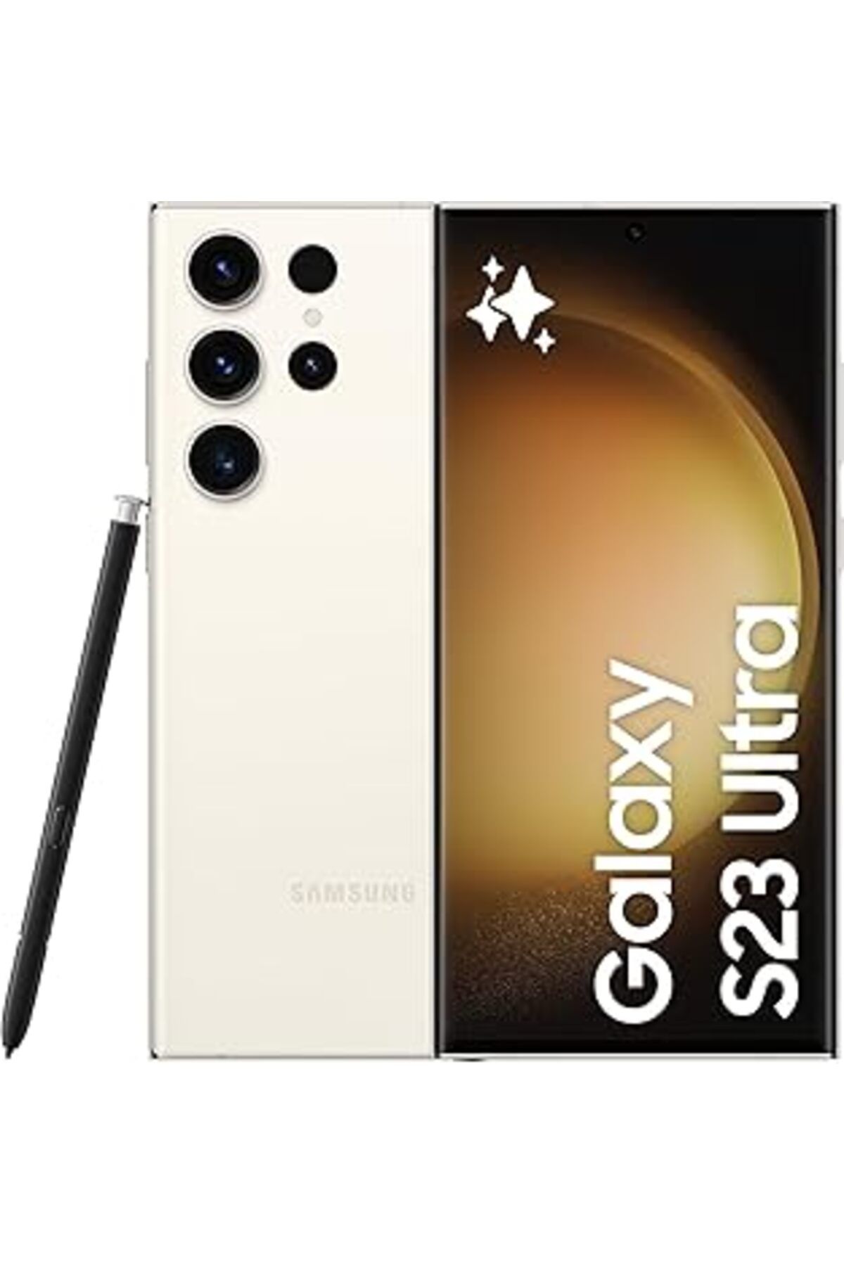 NZM TİCARET Galaxy S23 Ultra 512 Gb | 12 Gb Ram Cep Telefonu, Cream ( Türkiye Garantili)