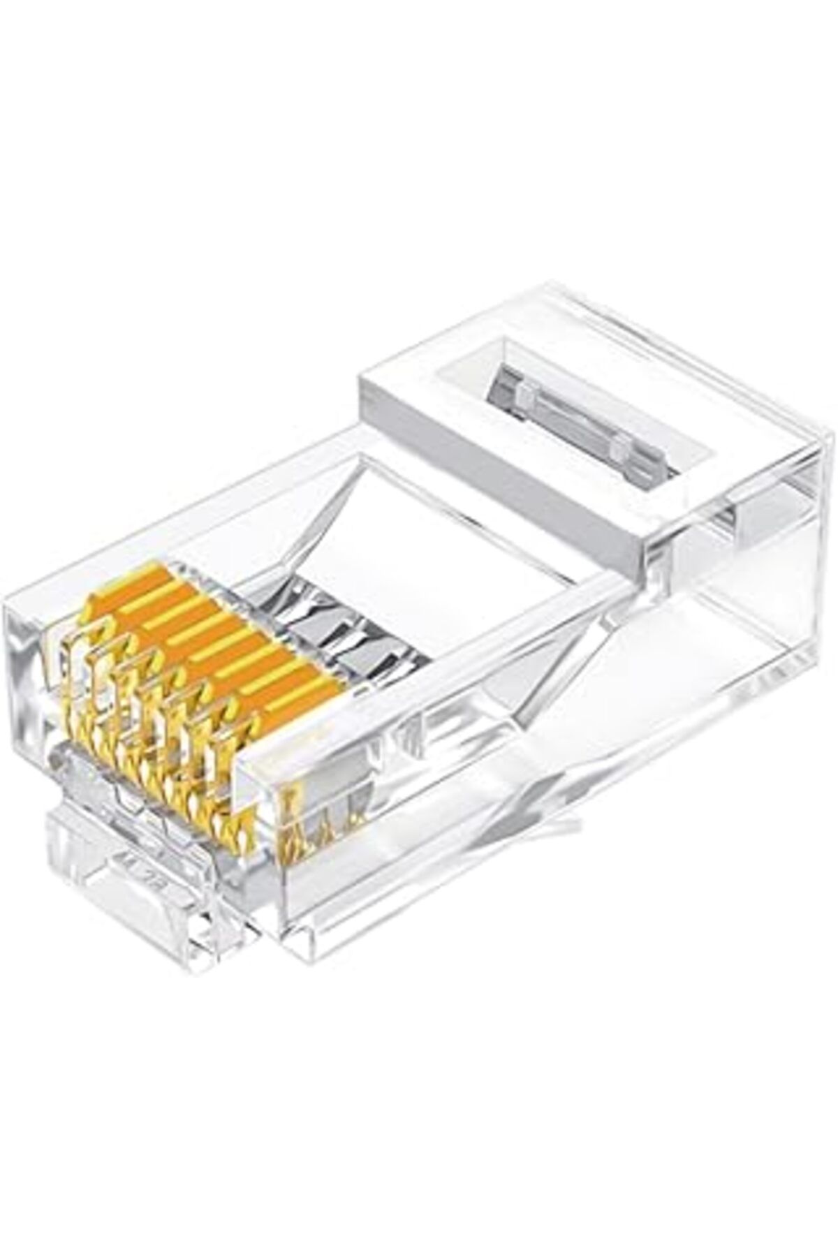 nerede bulurum Cat5E Rj45 Jack 8P8C Ethernet Konnektörü Altın Kaplama 102 Adet