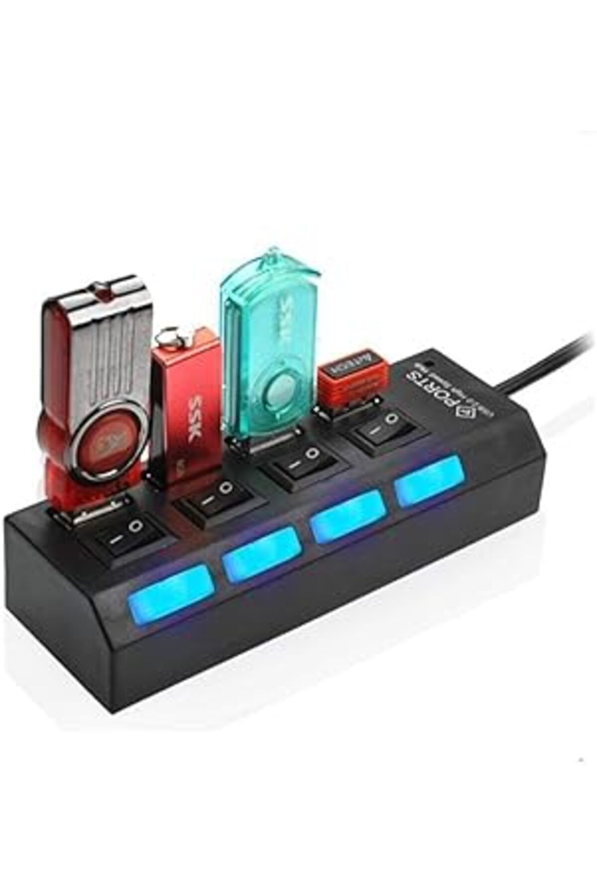 nerede bulurum Alfais 4863 Usb Hub 4 Port Çoklayıcı