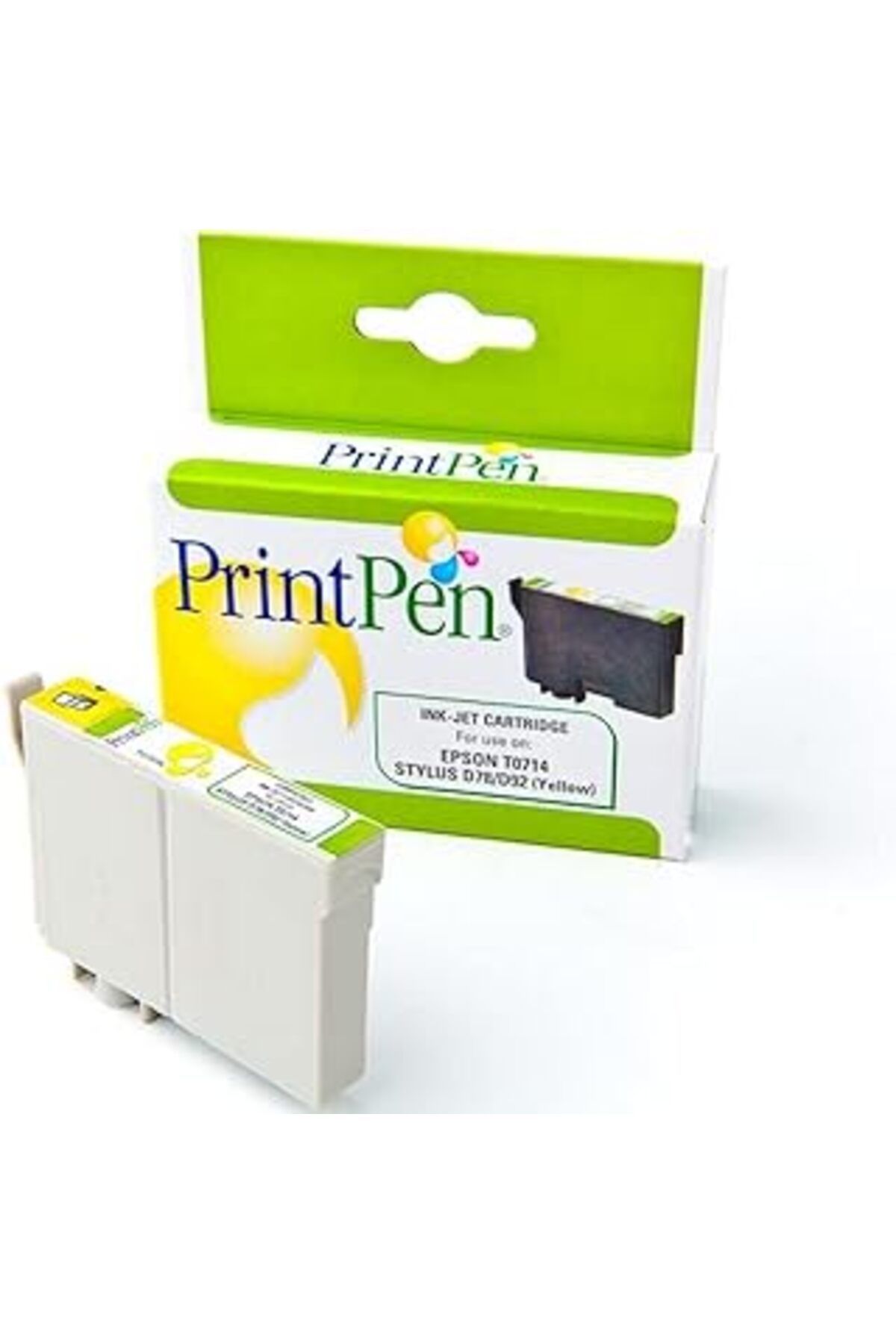 nerede bulurum Printpen Epson T0714 Sarı Muadil Mürekkep Kartuşu