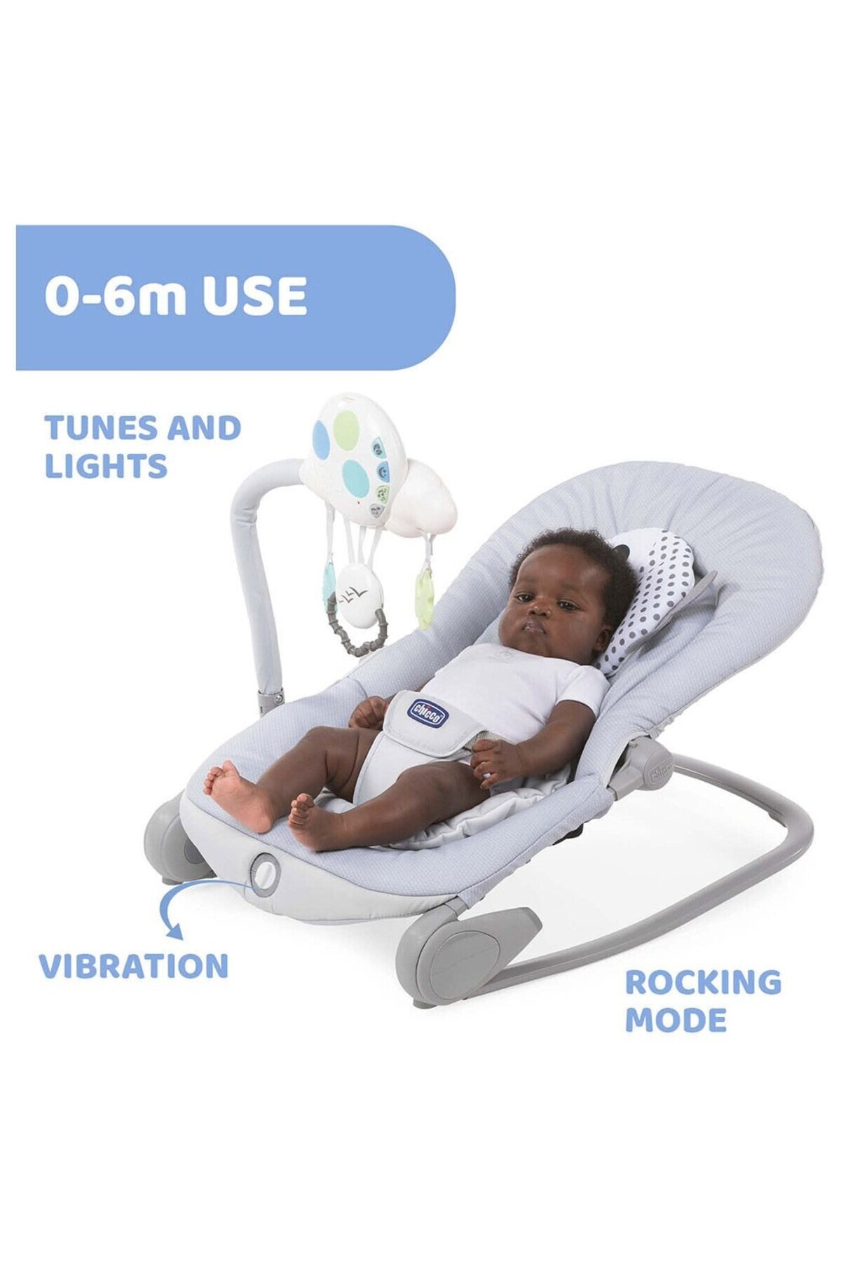 4moms Balloon Müzikli Işıklı Titreşimli Ev Tipi Ana Kucağı - Doğumdan 18 Kg'a Kadar Kullanım fotoğrafı 4 (önizleme)