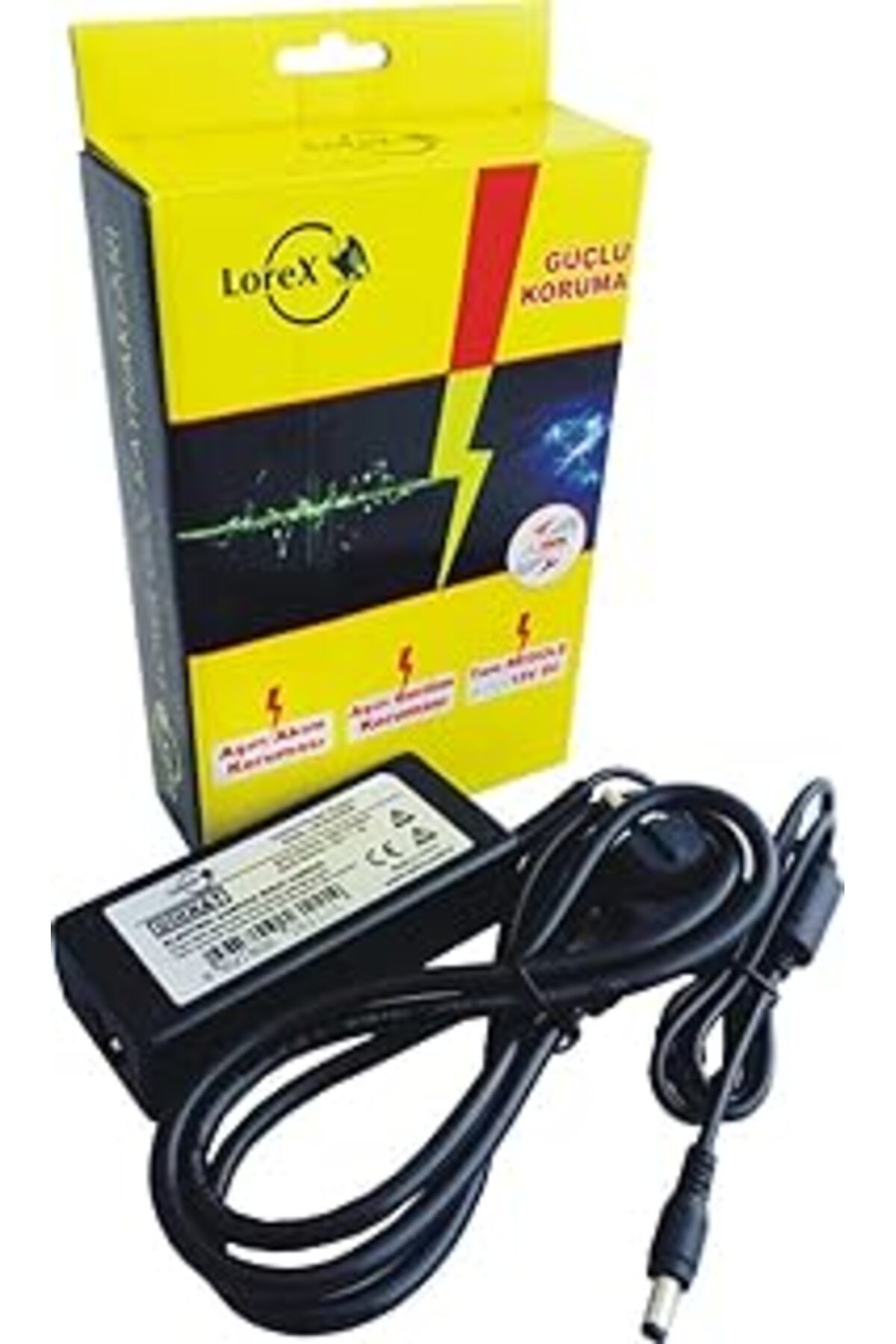 nerede bulurum Lorex Lr-Gucsw5 12V 5A Plastik Kasa Adaptör - Power Kablosu Dahil