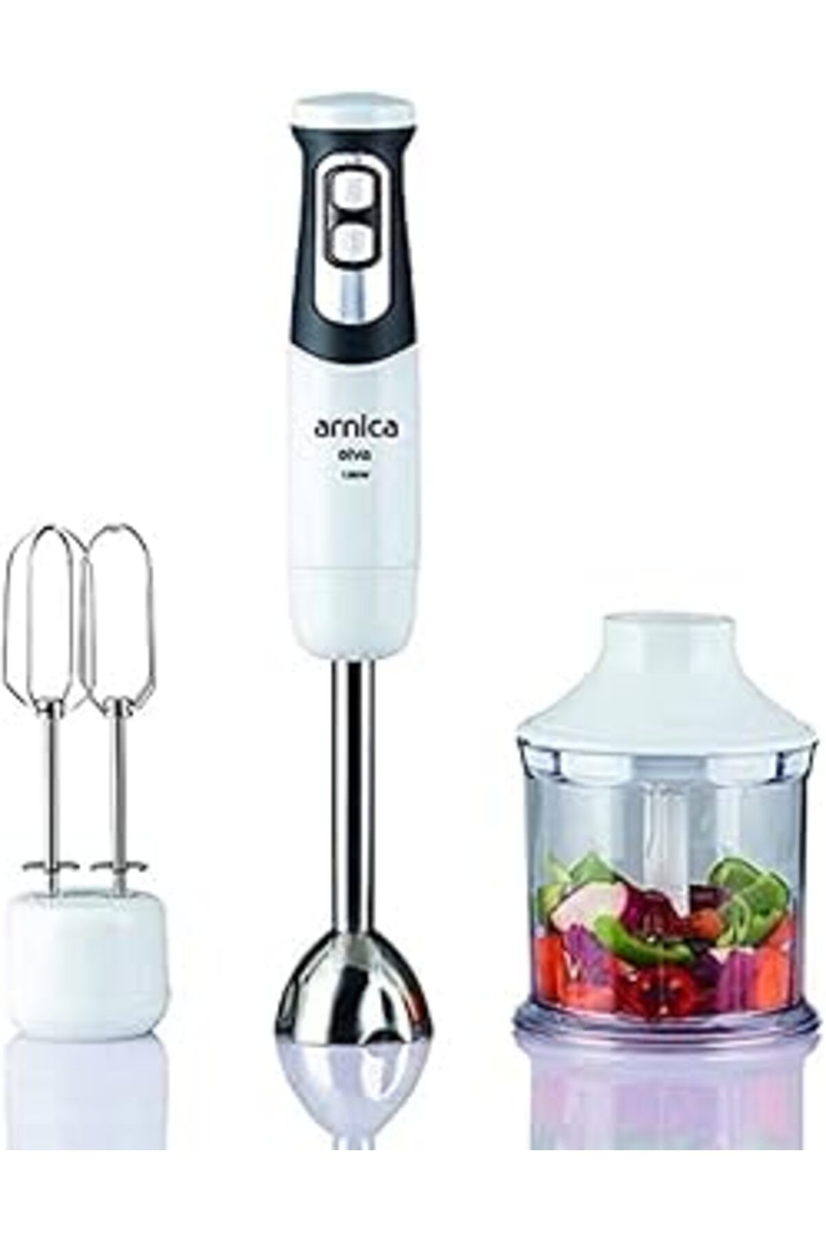 EDALKILIÇ Arnica Gh21590 Diva El Blender Seti, 1.1 L Hazne, 1200 W, Beyaz