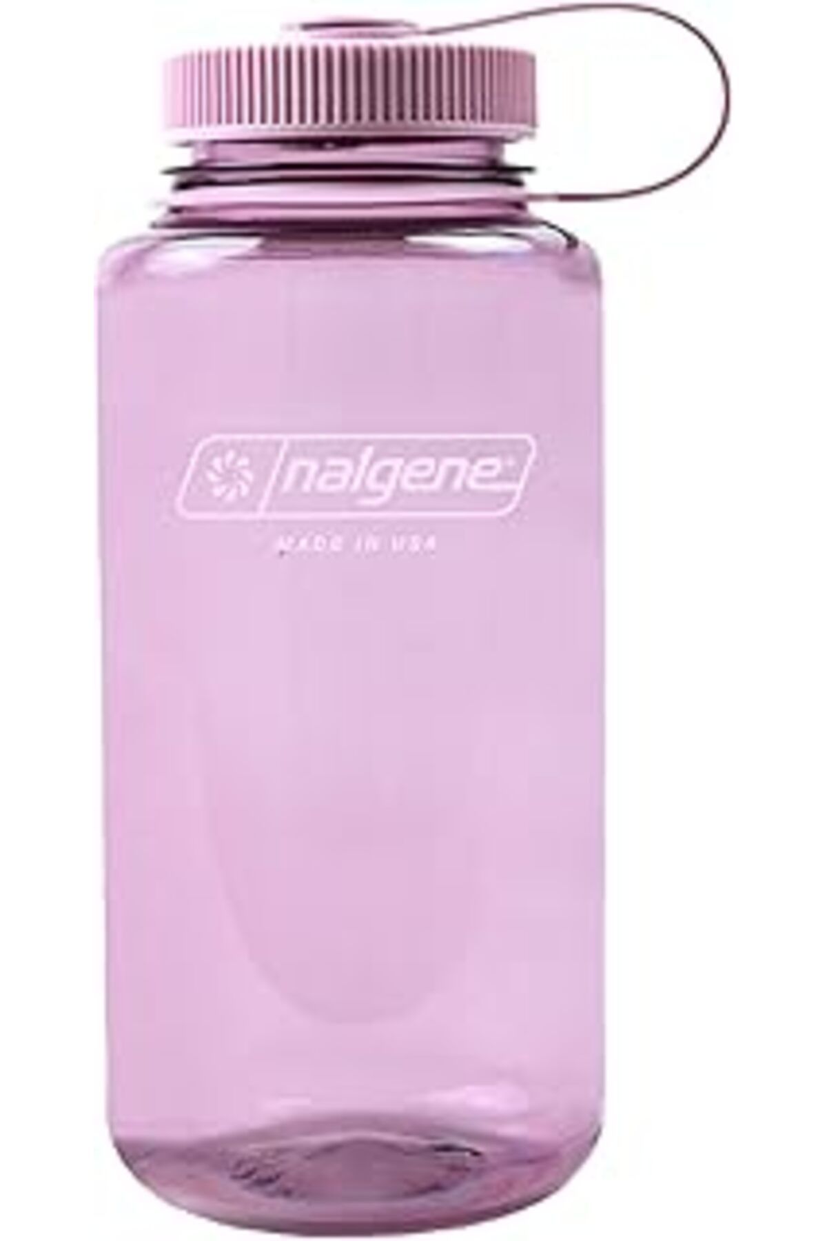 ShopZum Nalgene Sustain Tritan Bpa Içermeyen Su Şişesi,%50 Plastik Atık, 900 Ml, Geniş Ağız, Kiraz Çiçeği