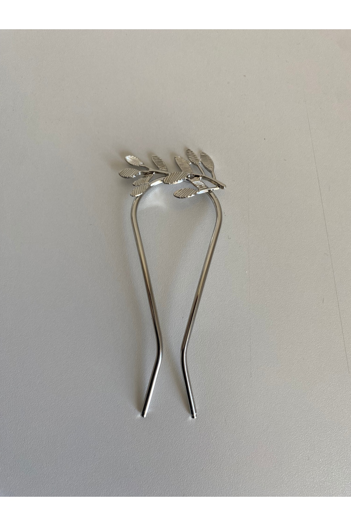 Özlemin takı tezgahı Zeytin dalı model çubuk metal topuz toka 13