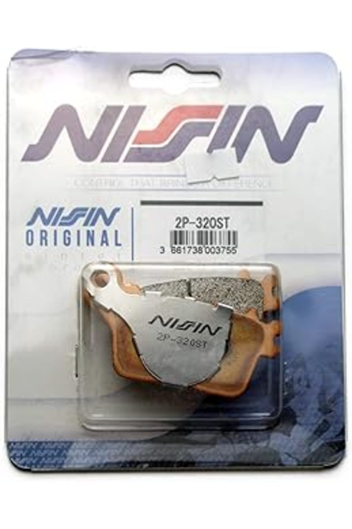 NZM TİCARET Nissin 2P-320St Sinterli Motosiklet Fren Balatası