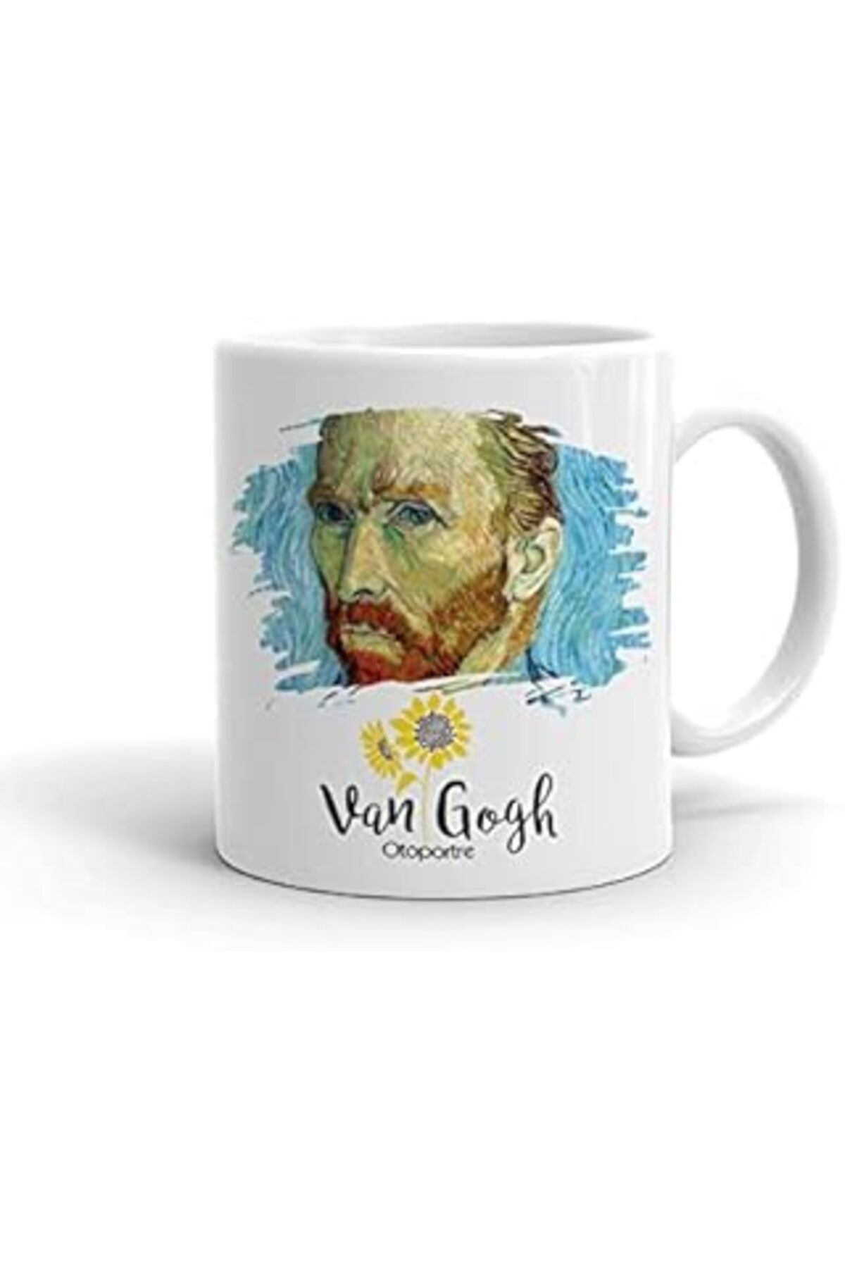 ebadi Iyi Fikirler Van Gogh Otoportre Seramik Kupa Bardak