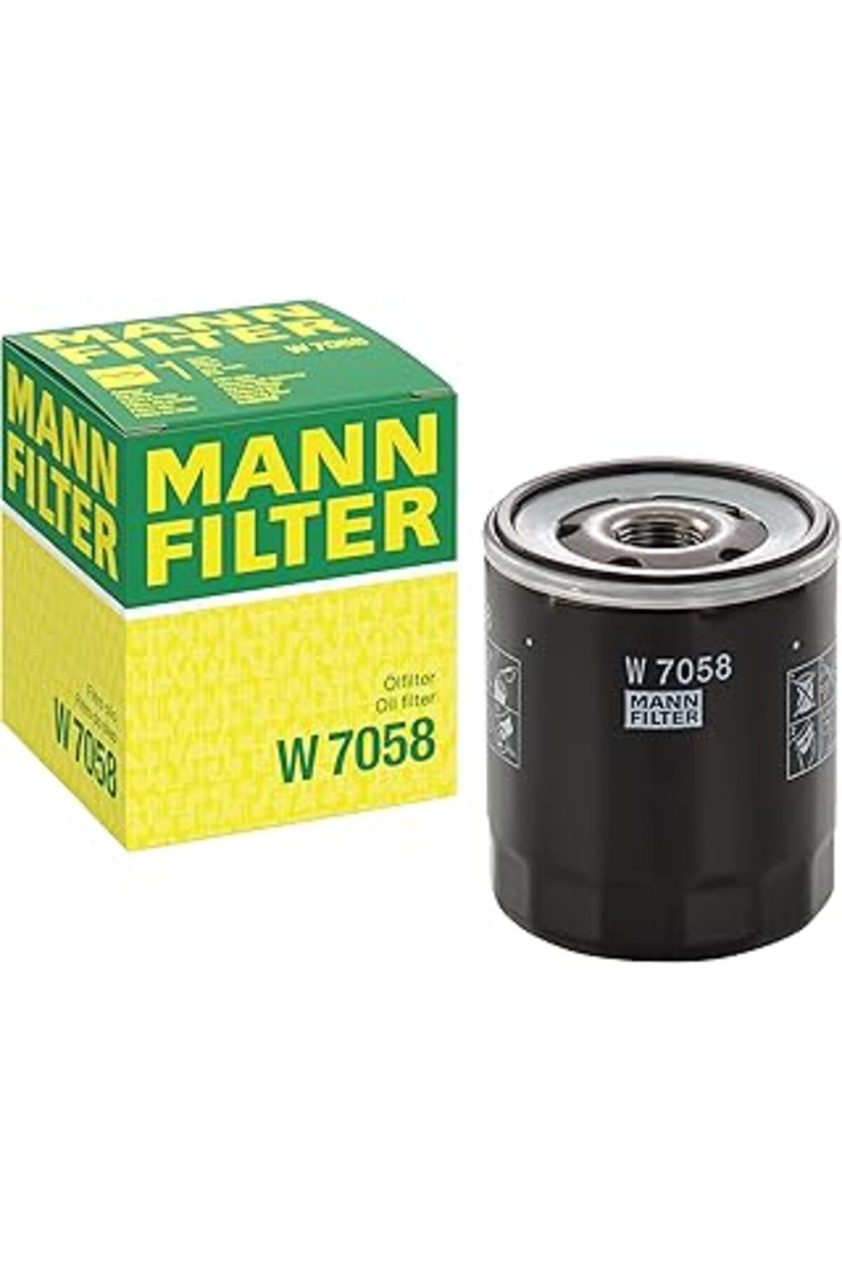 NZM TİCARET Mann-Filter Yağ Filtresi W 7058 (Peugeot-Citroen)