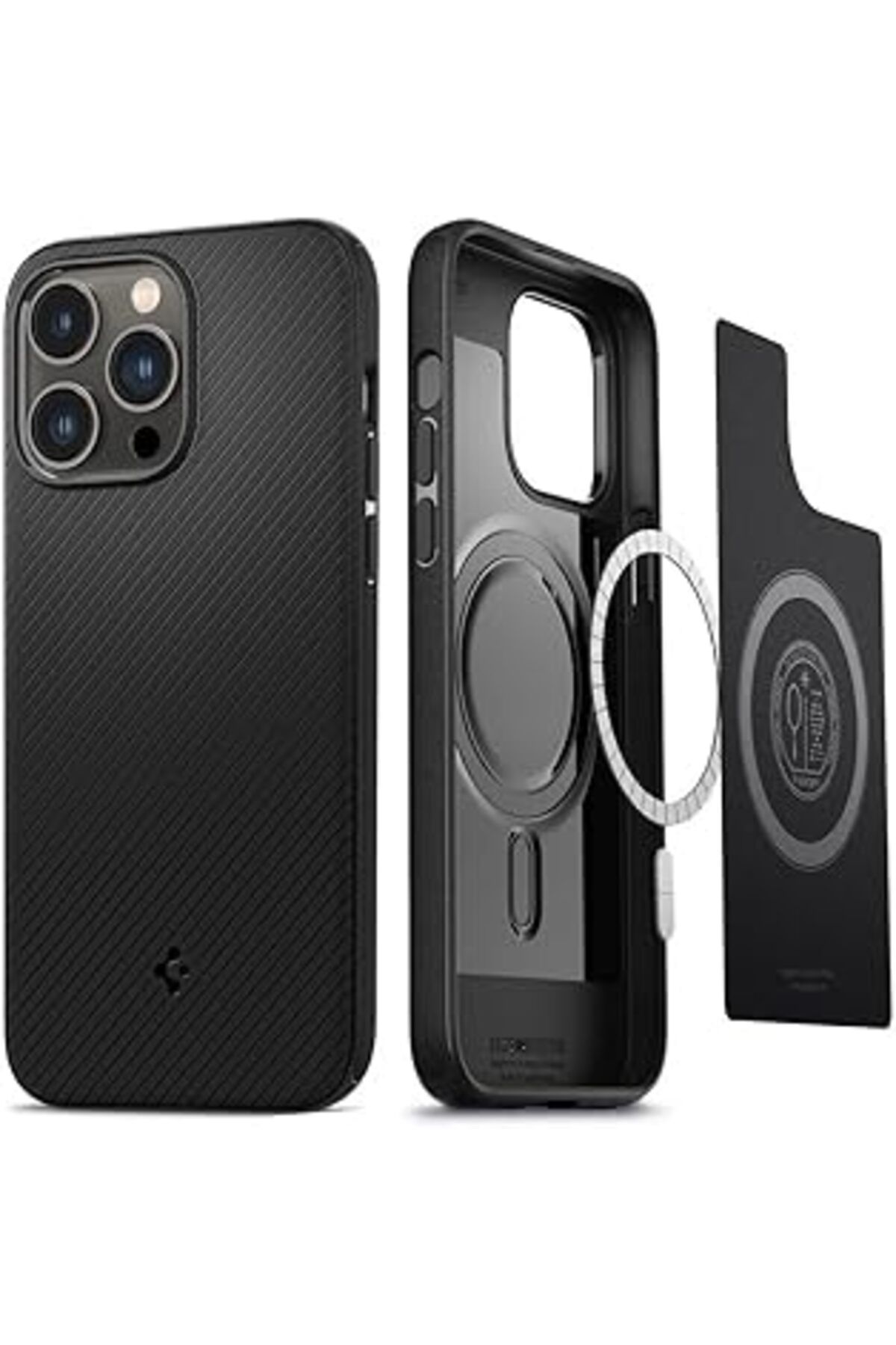 robotrend Spigen Iphone 14 Pro Max Kılıf Core Armor Magfit Magsafe Özellikli Matte Black - Acs04635